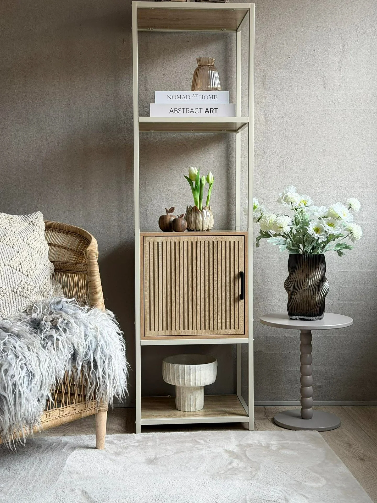Sidebord - Taupe 35xH40 cm - Image 6