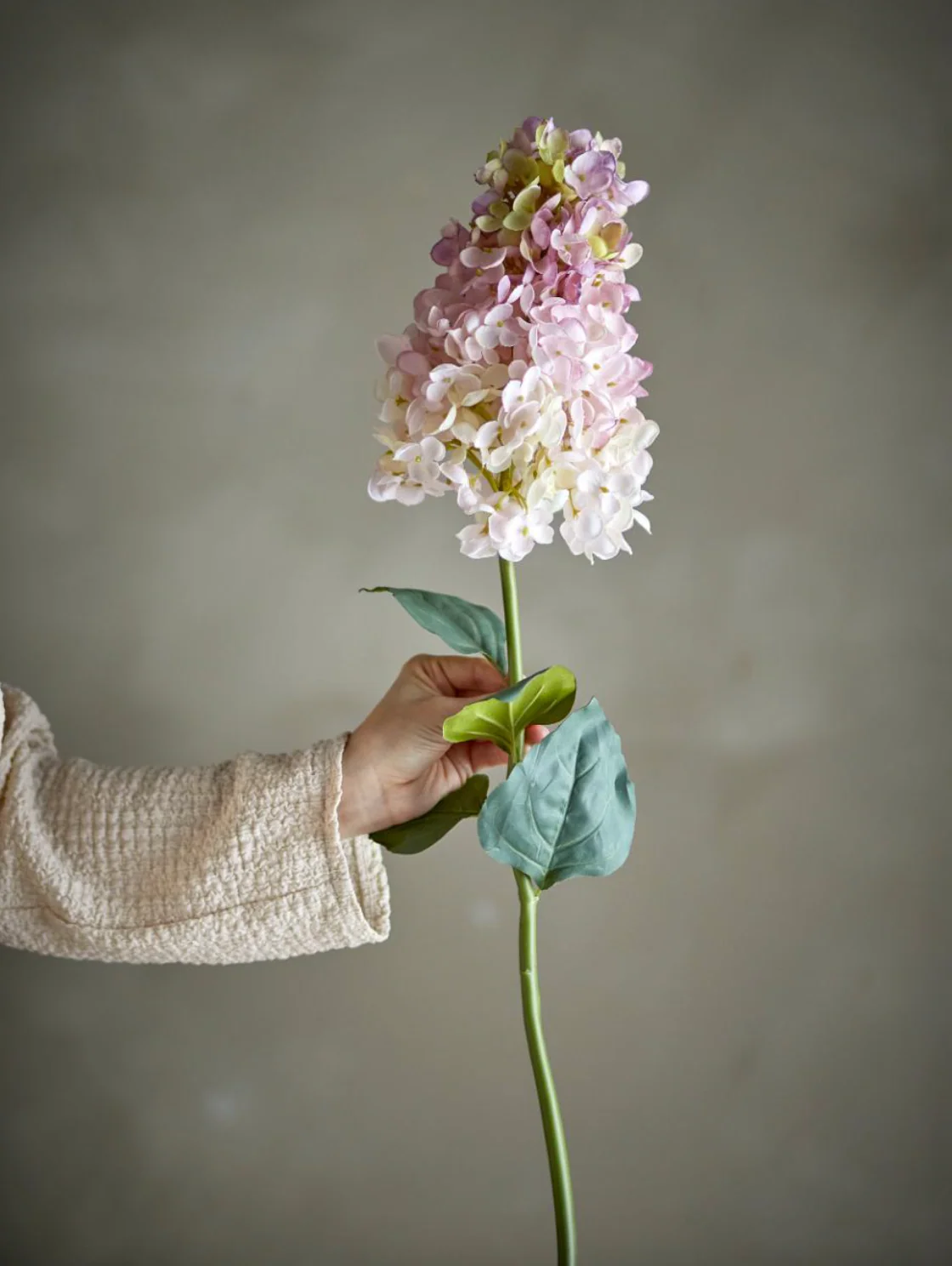 Blomst silke Hydrangea - 95cm - Image 2