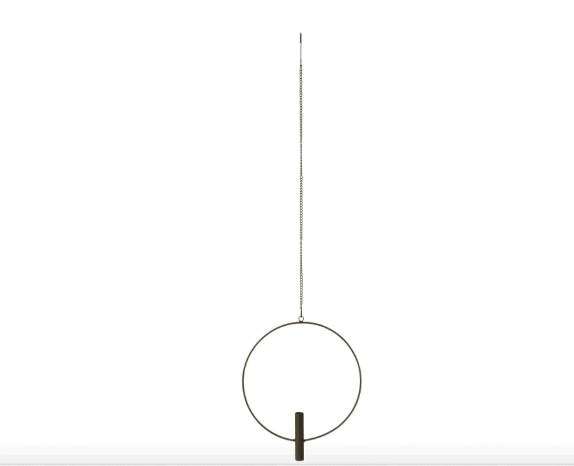 Sirkeloppheng / Lysestake eller vase - Svart - Ø25 - Image 2