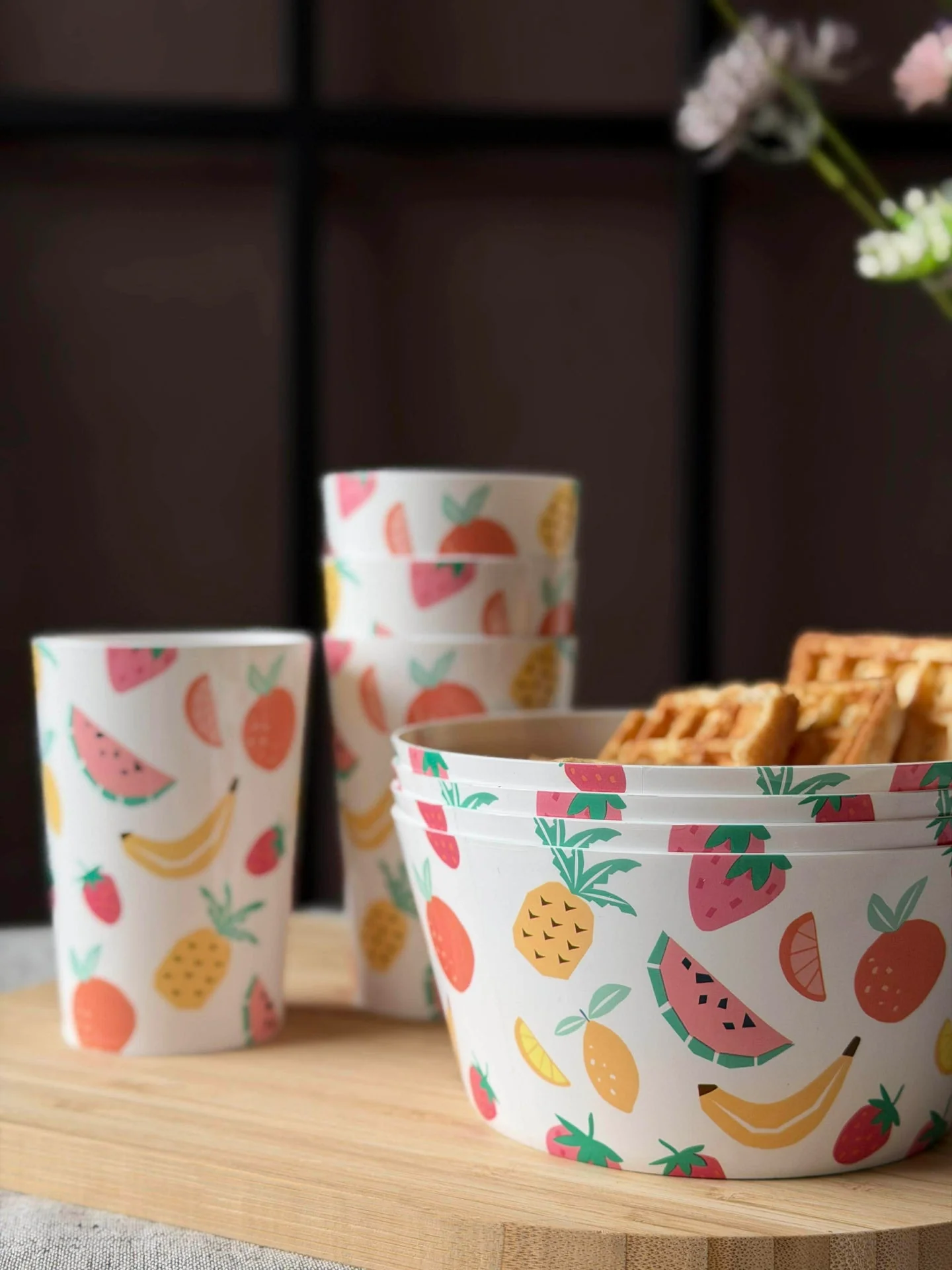 Skål FRUIT - 4 stk.