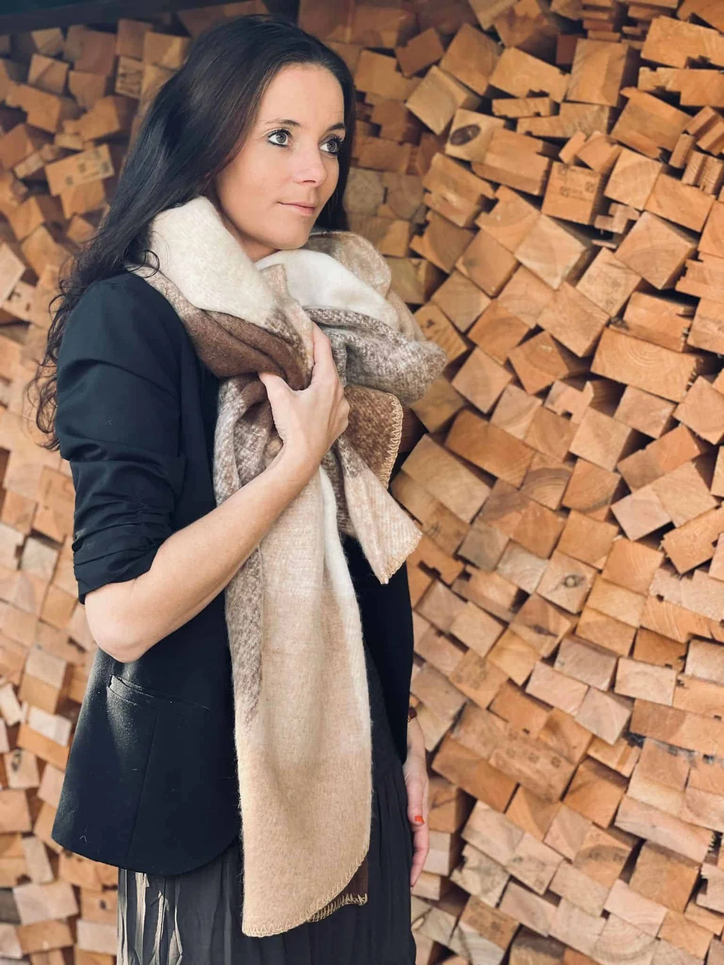 Skjerf - Classic Brown - Image 2
