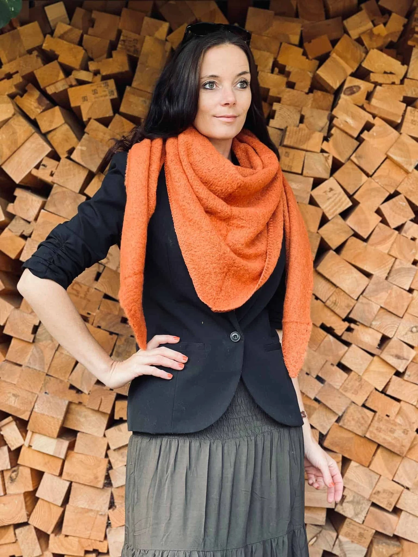 Skjerf MILA Rust - Image 3