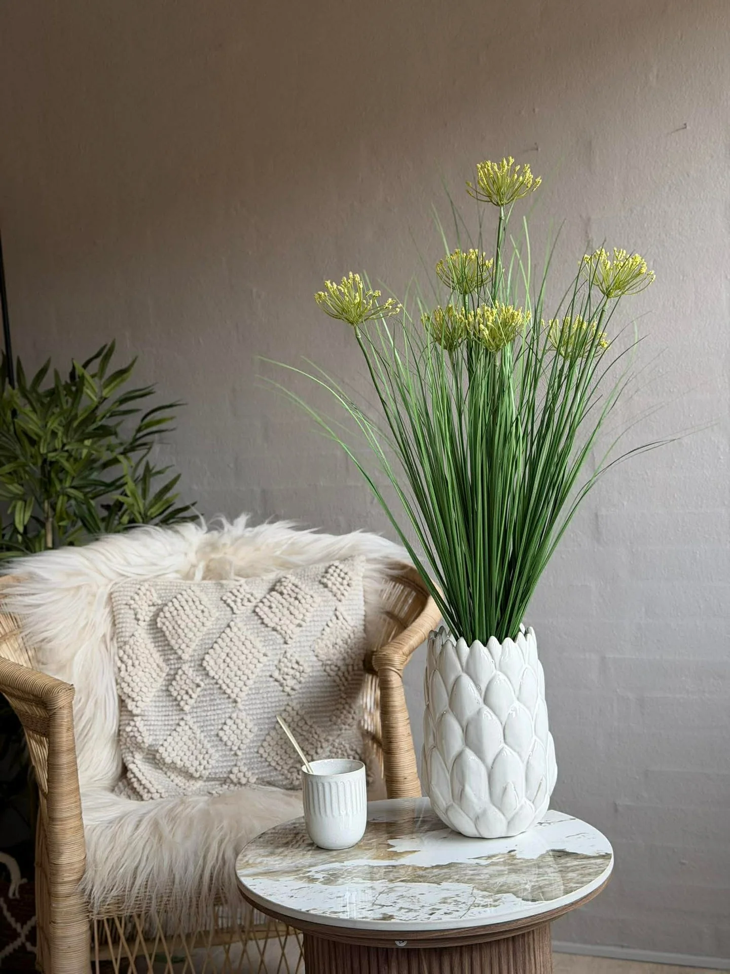 Skjermplante i bukett til inne og ute - 83 cm - Image 6