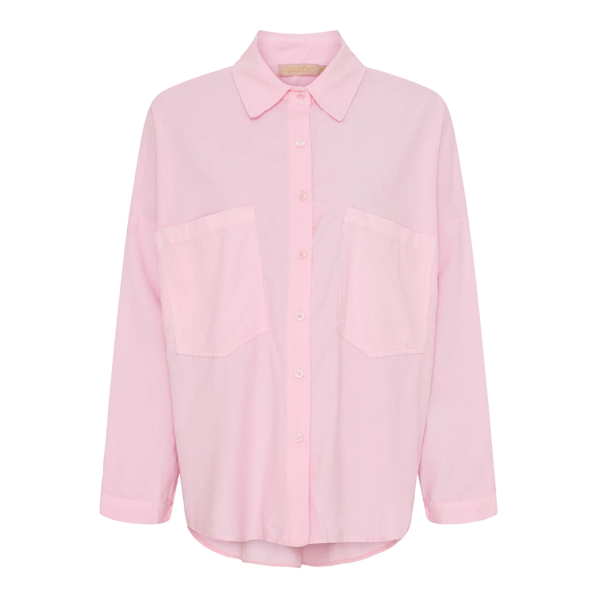 Skjorte babyfløyel - Rosa - Image 3