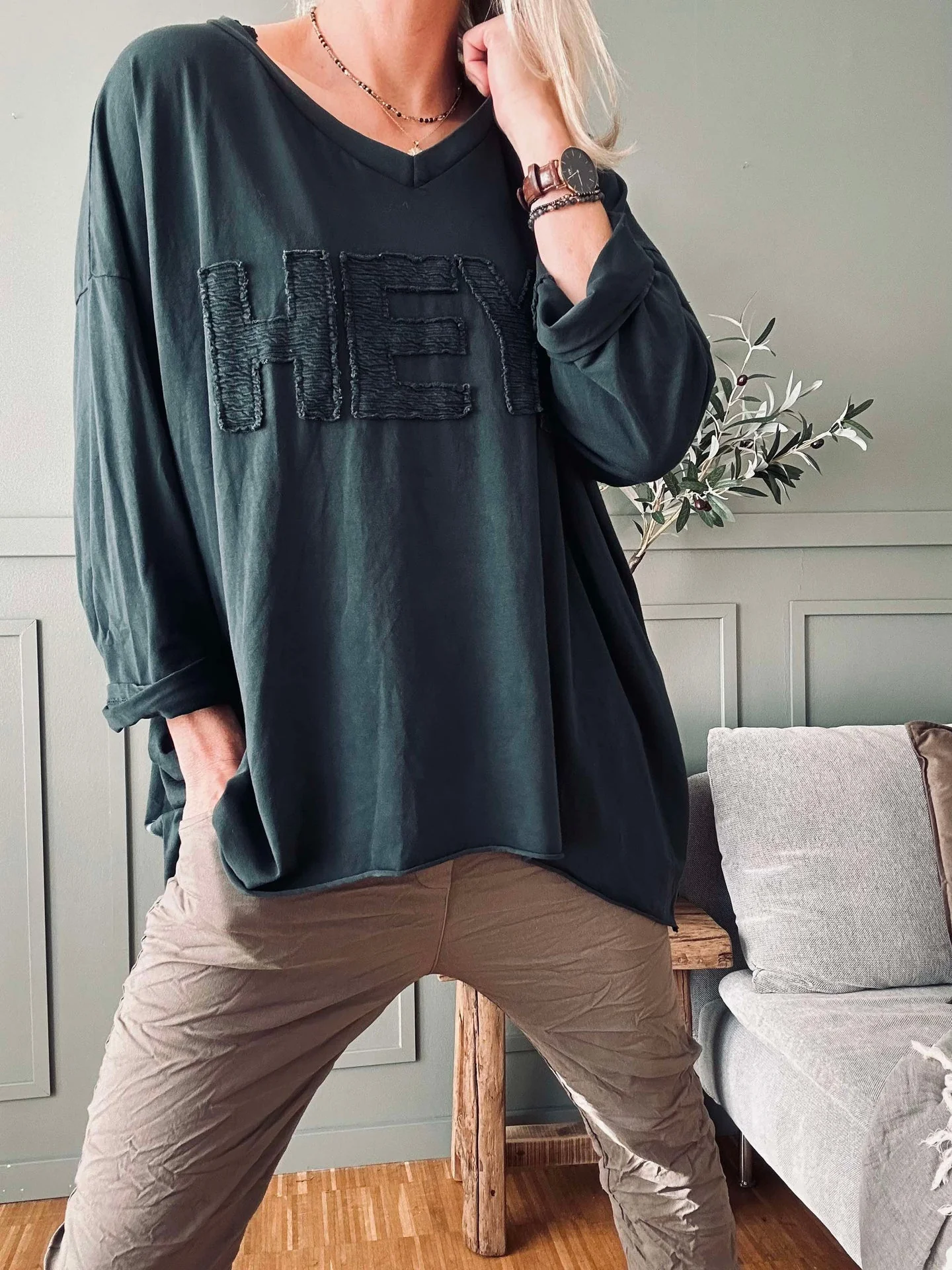 Bluse HEY black - Image 2
