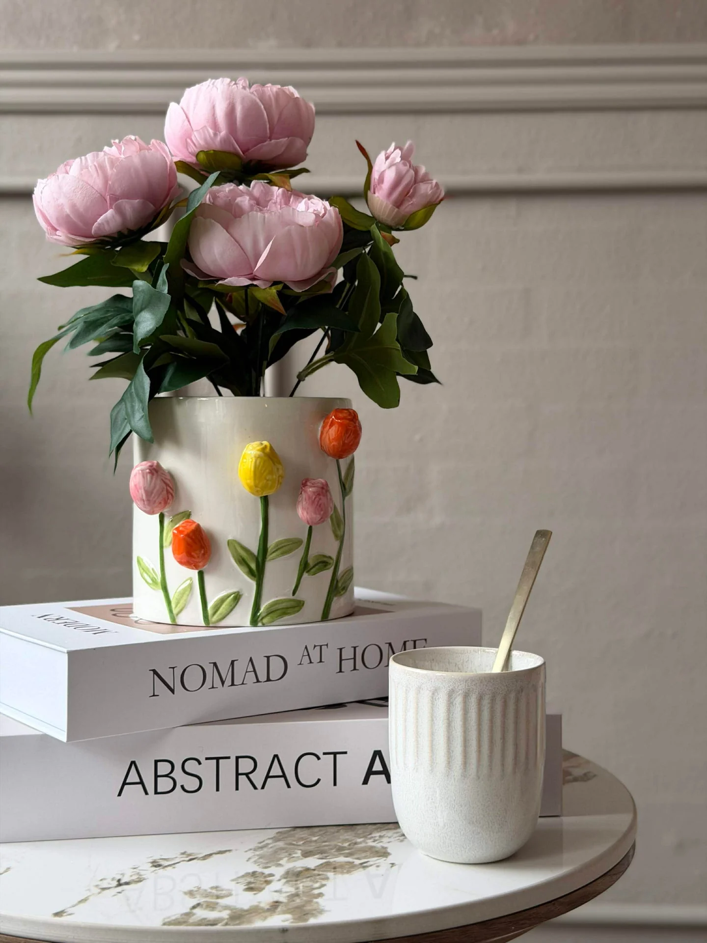 Porselensskjulere med tulipaner - flere størrelser - Image 7