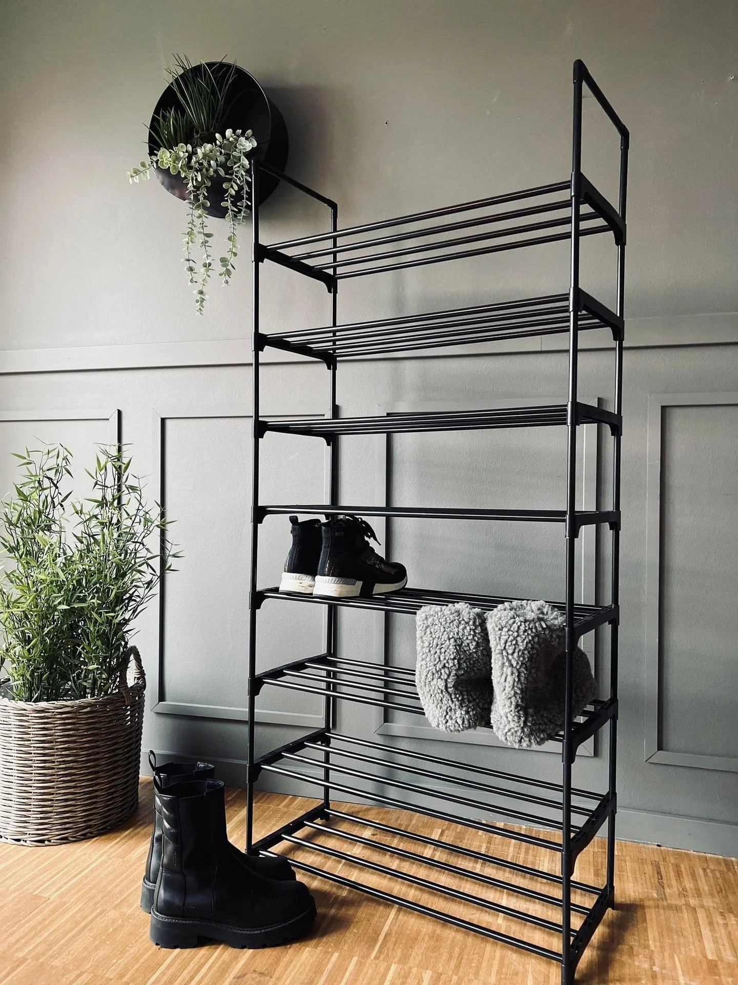 Skohylle med 8 hyller - Image 4