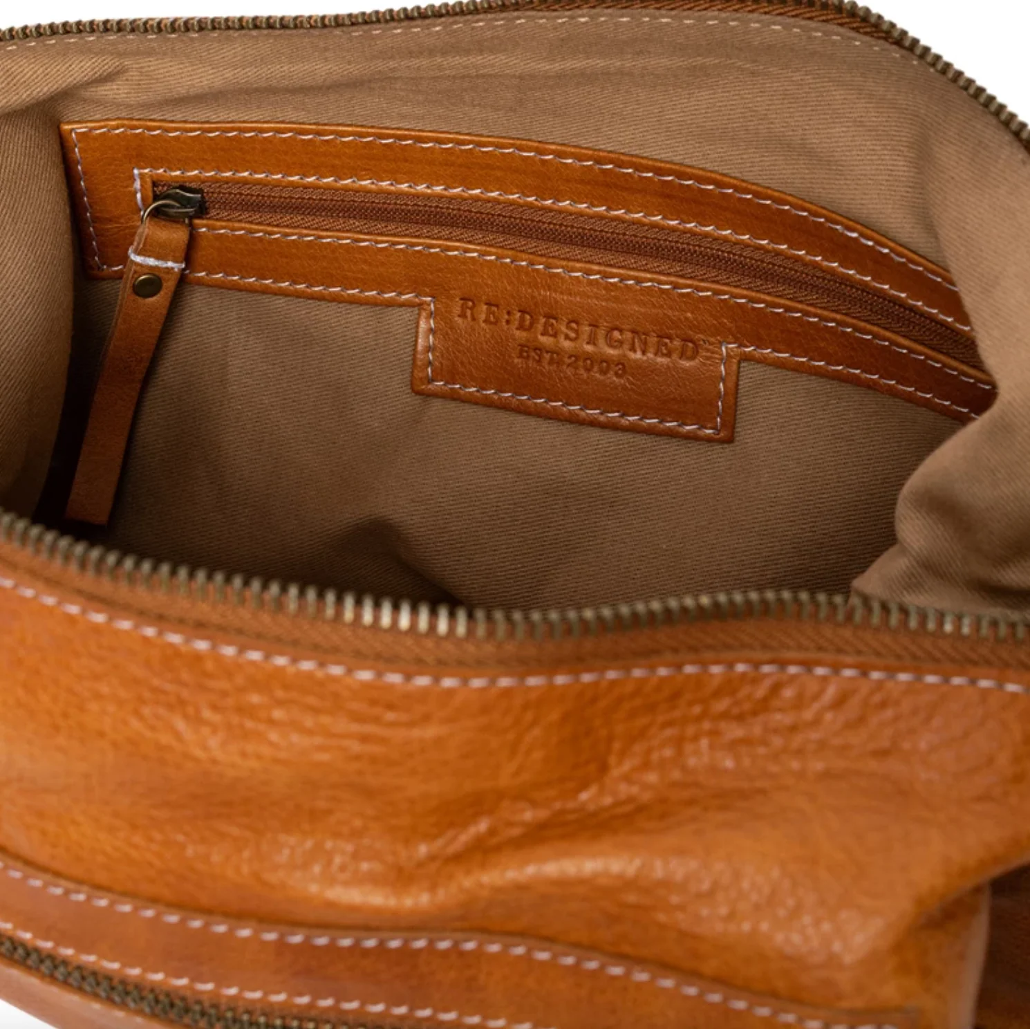 Skulderveske Naomi small - Cognac - Image 19