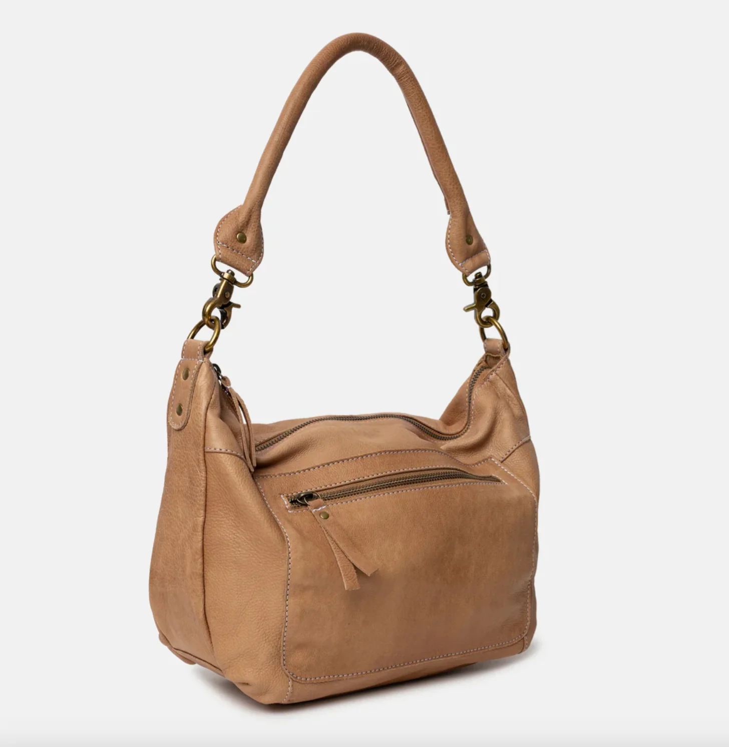 Skulderveske Naomi small - Taupe - Image 5