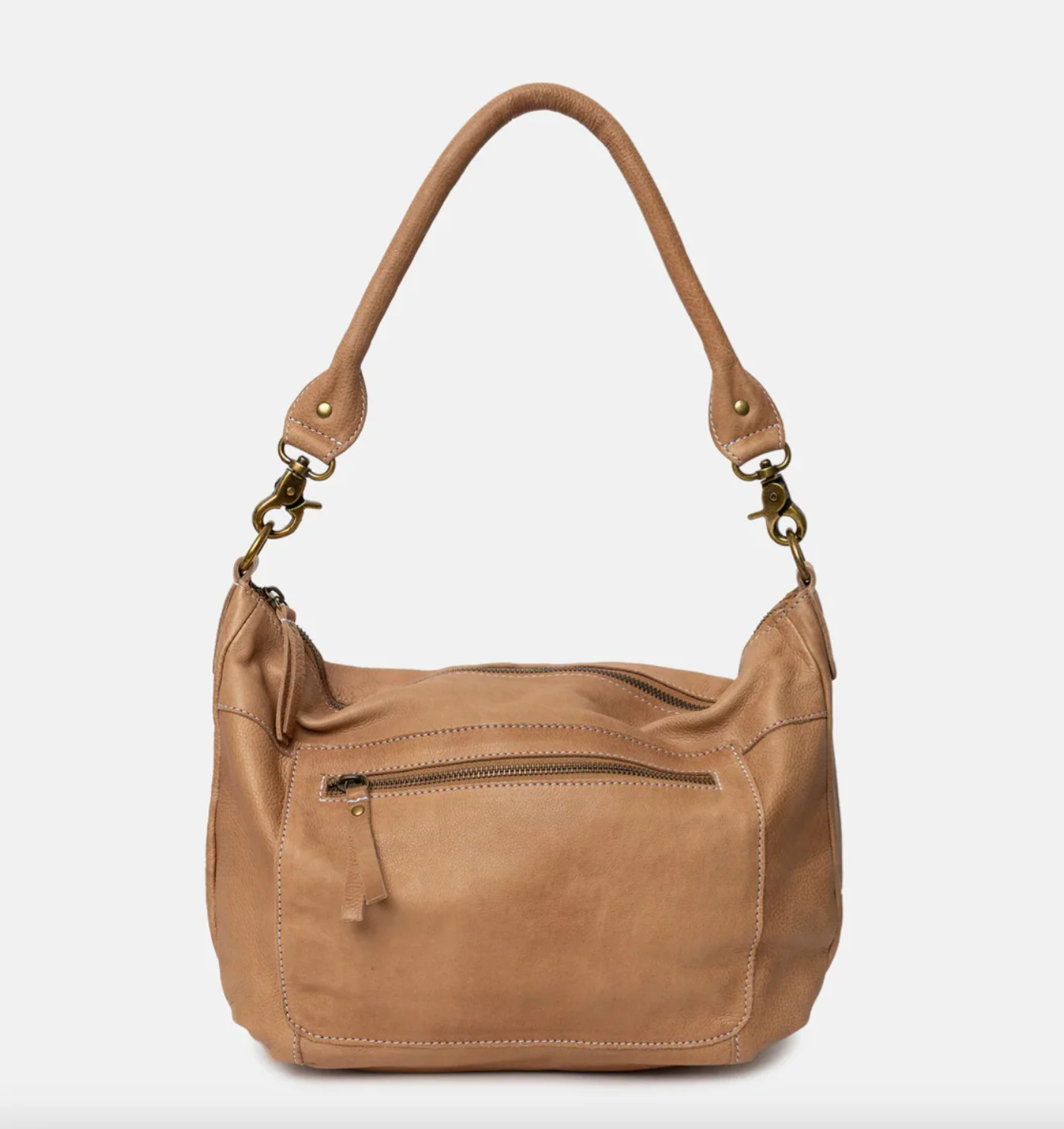 Skulderveske Naomi small - Taupe - Image 6