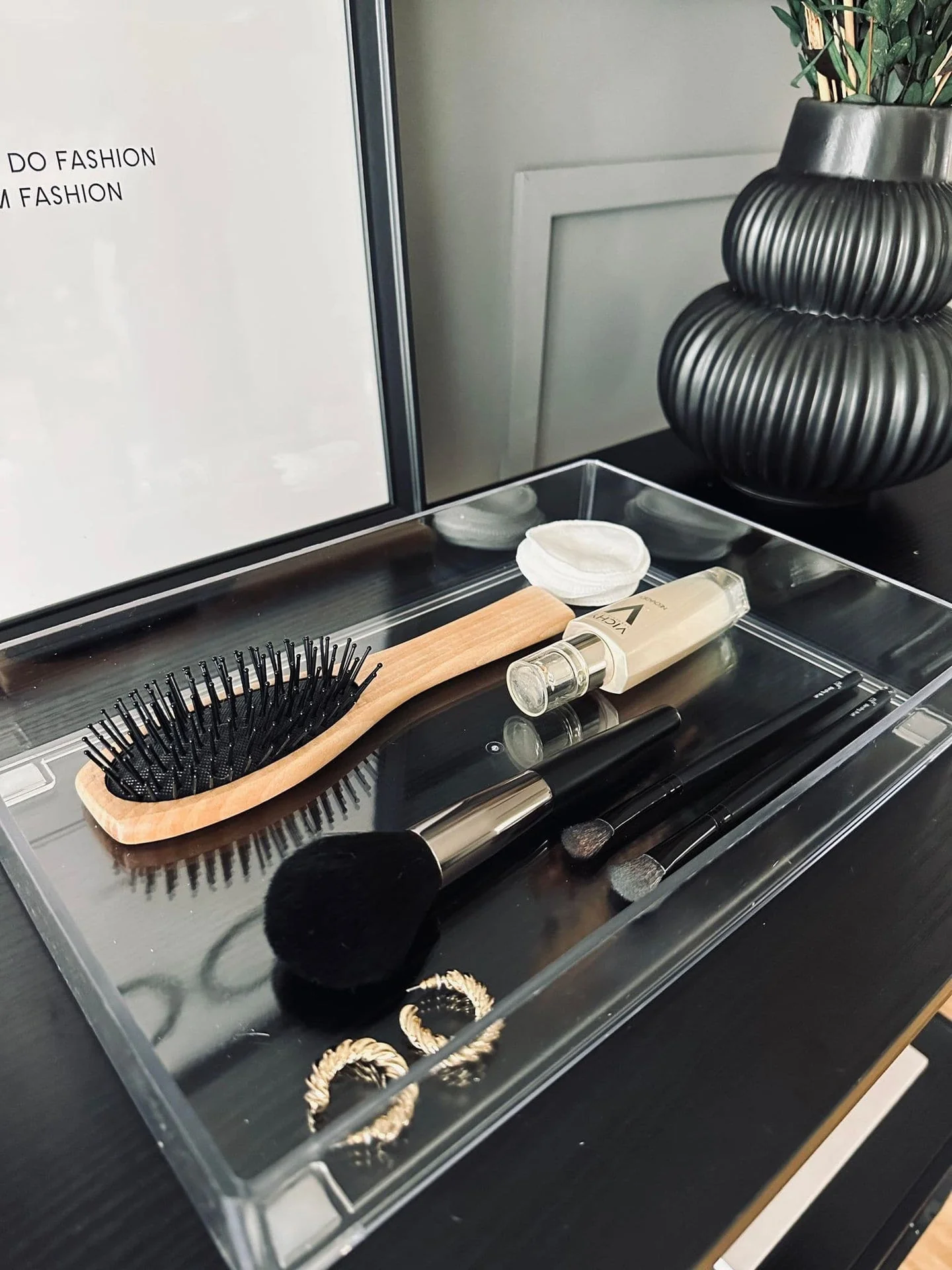 Makeup organizer - Bakke i akryl