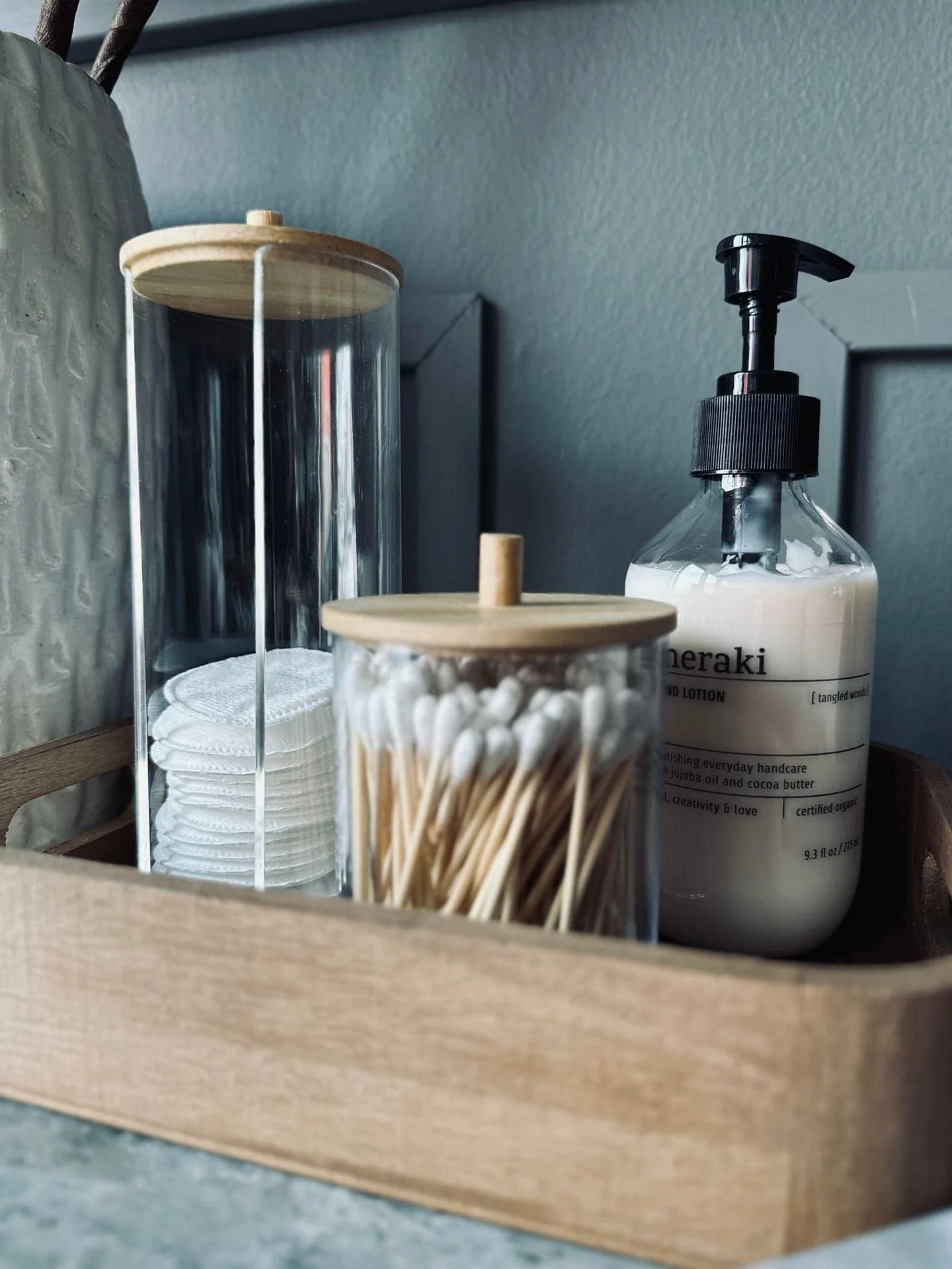 Makeup-organizer - Holder til vattpads