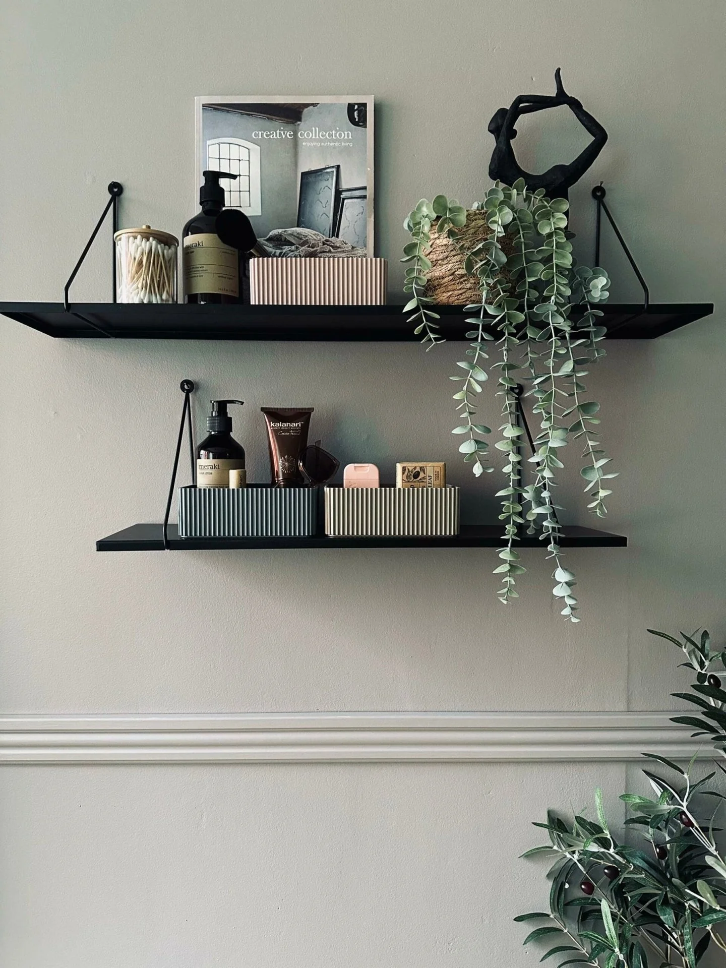 Sminkeorganiser med inndeling – Rosa - Image 7