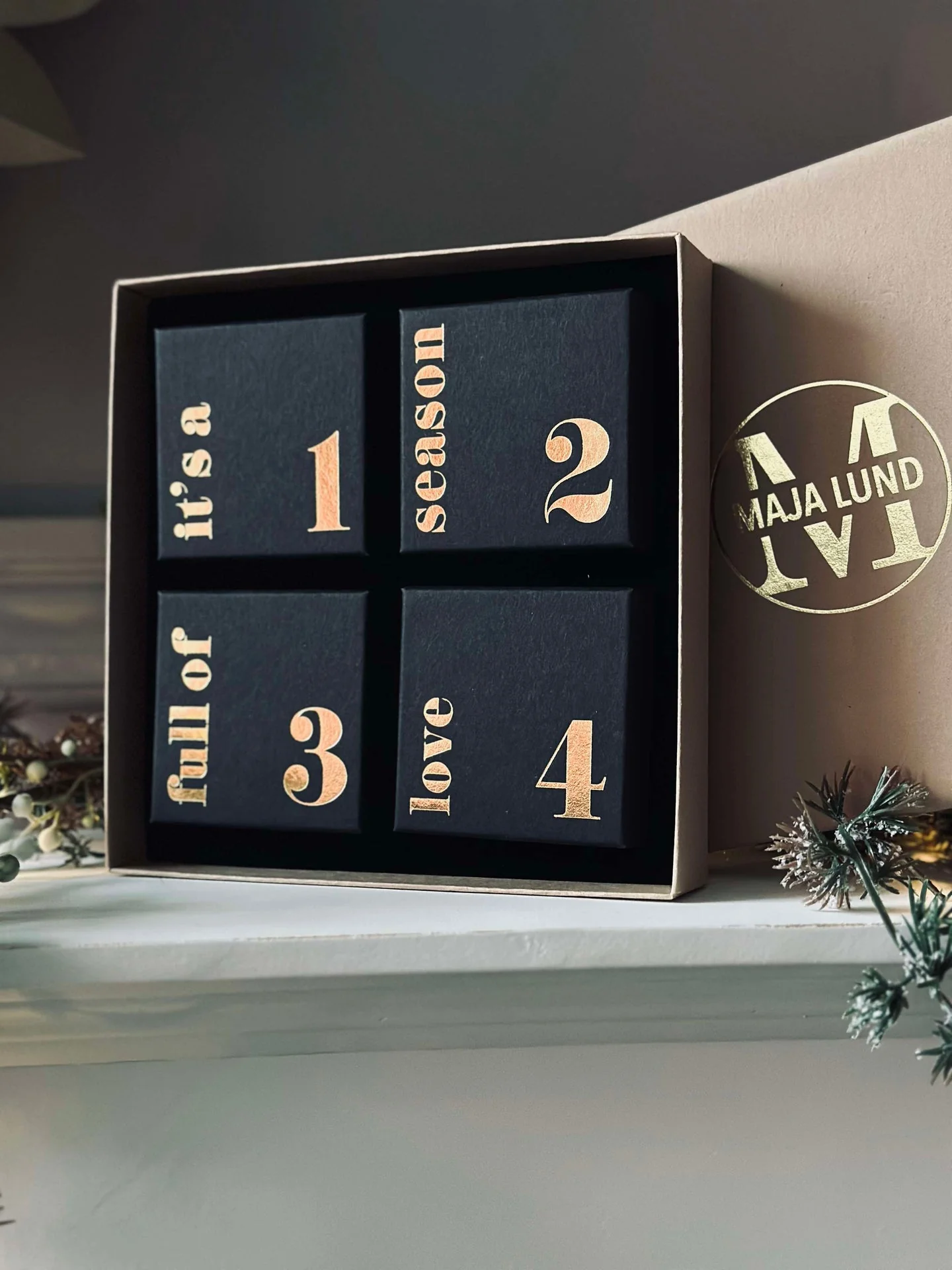 Smykke Adventskalender - Sølvbelagt - Image 2
