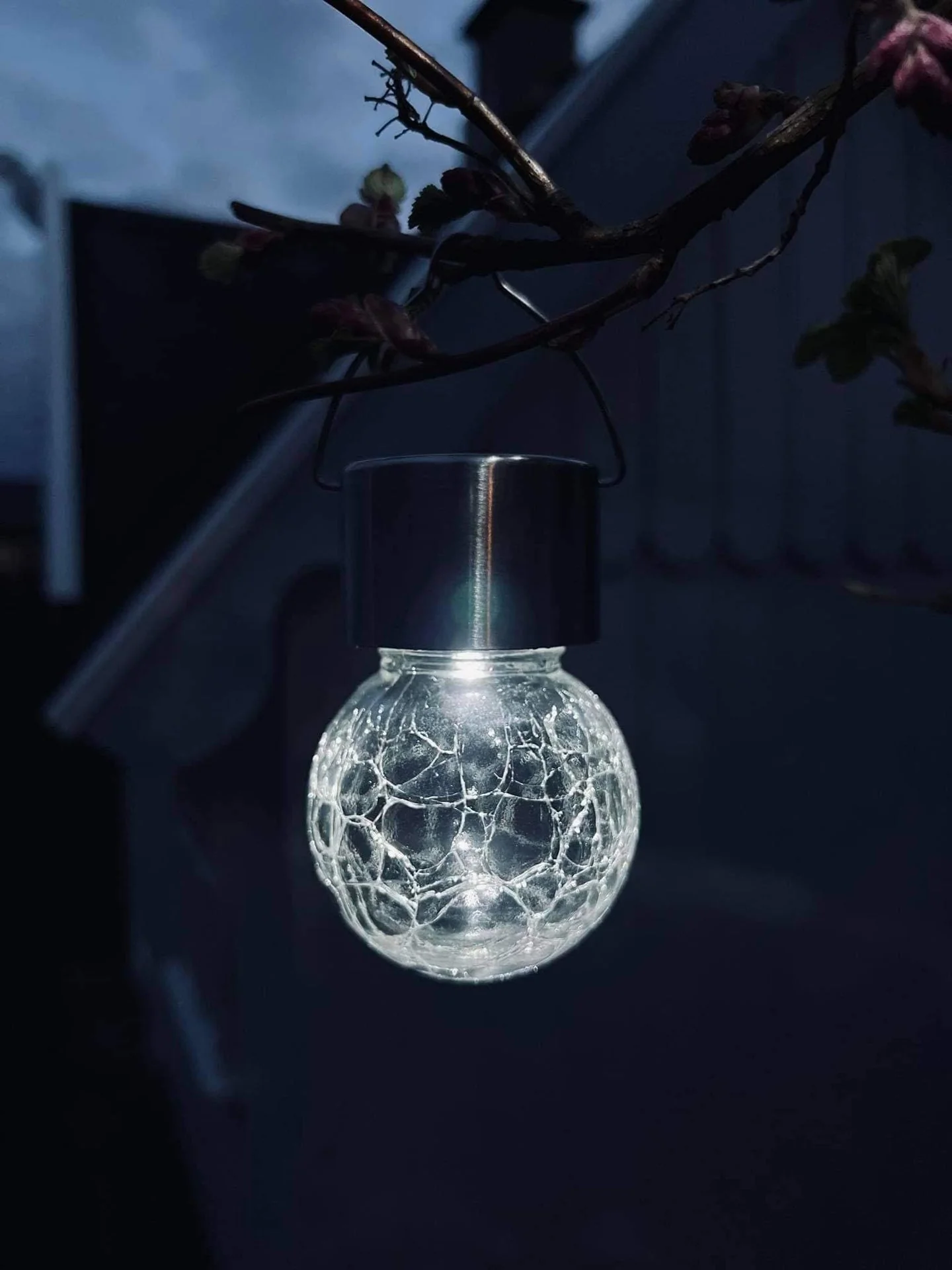 Solcelle-LED-pære med oppheng - 3 stk - Image 3
