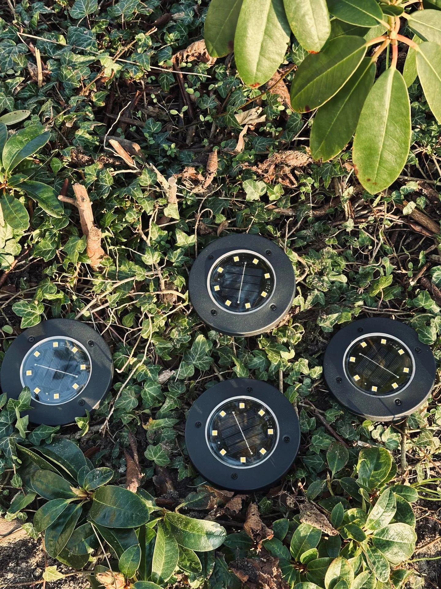 Solcelle spots BLACK – Sett med 4 stk. - Image 9