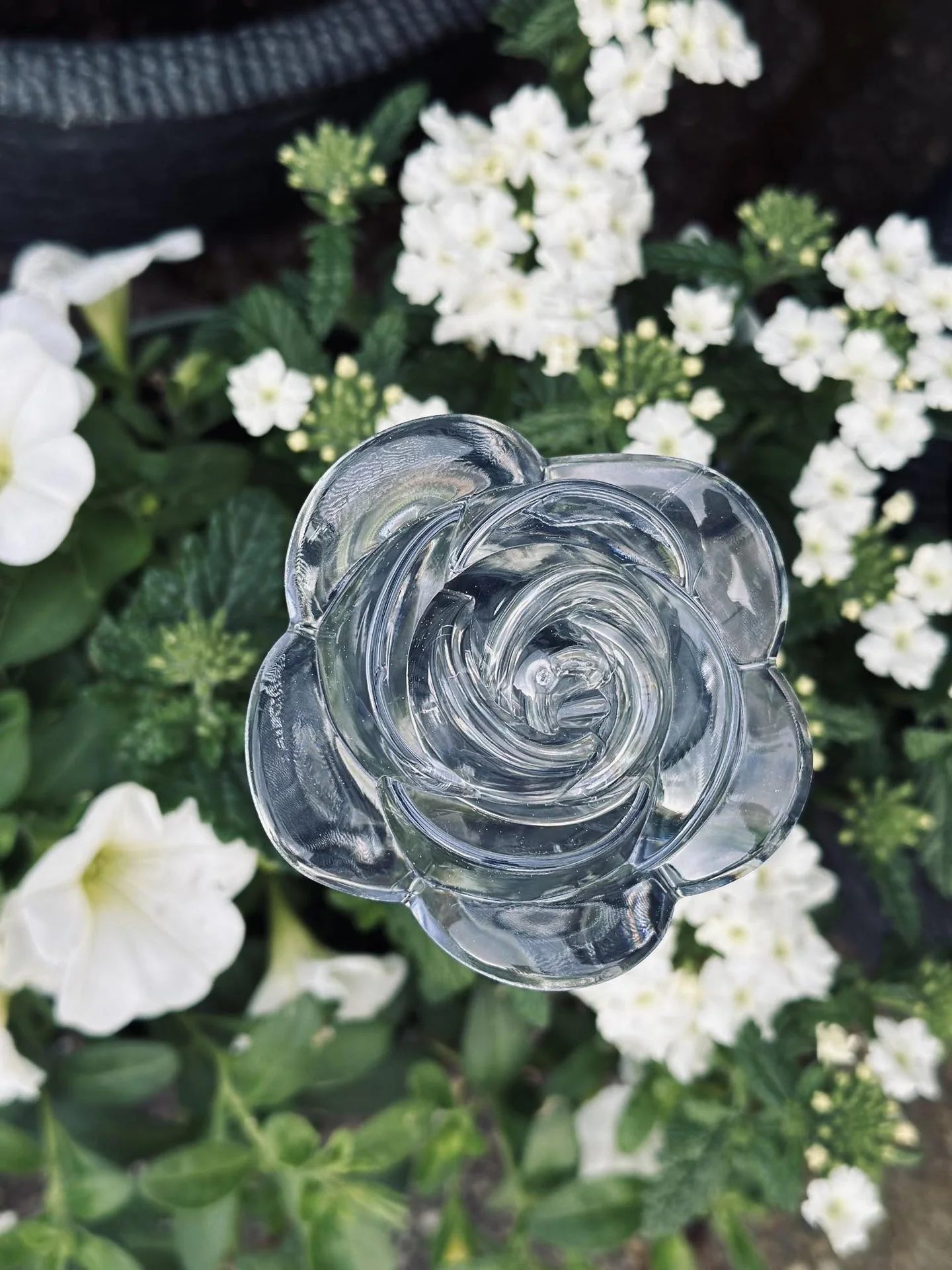 Fakkel med solceller FLOWER – Sett med 4 stk - Image 9