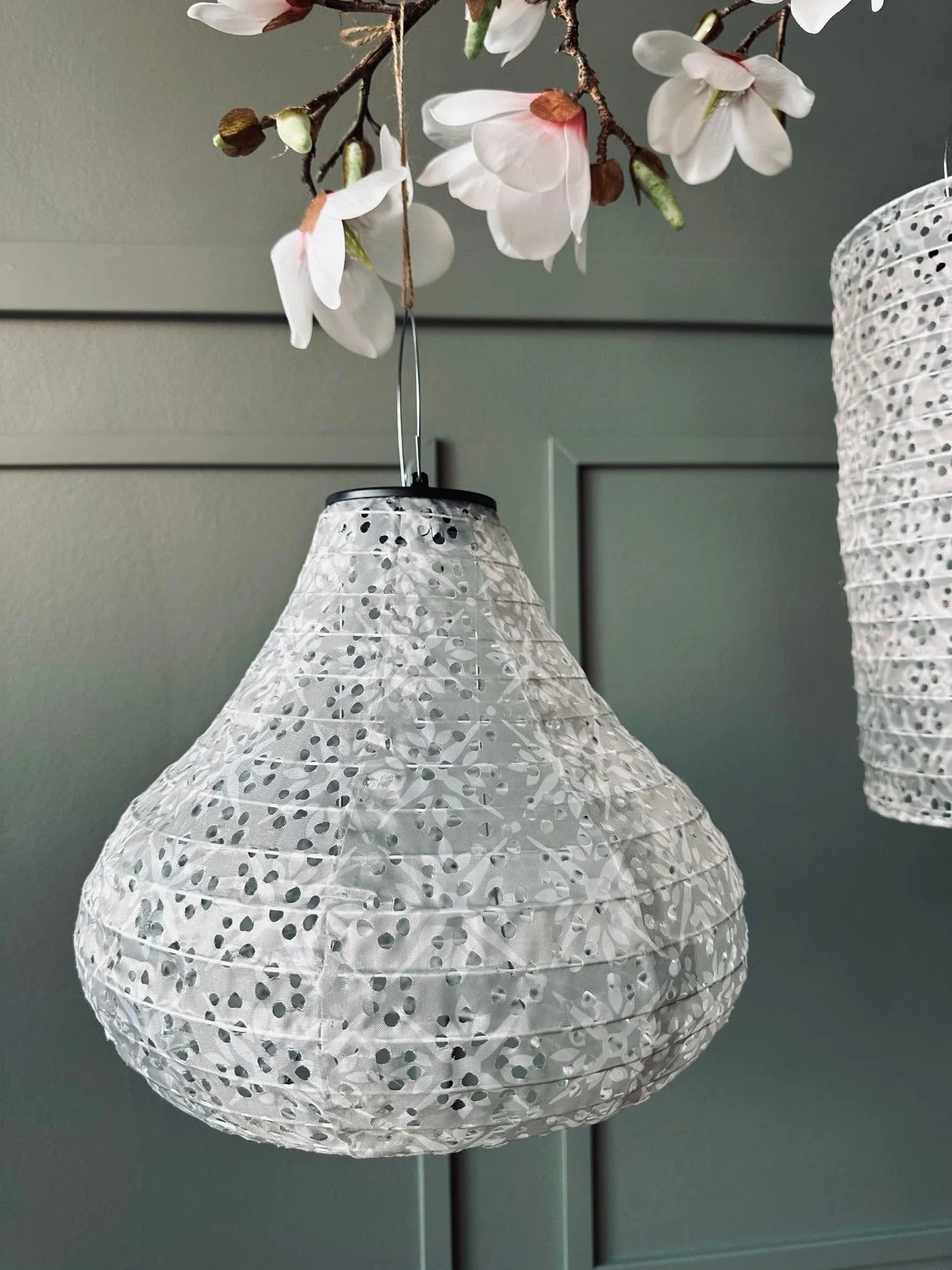 Lampe med solceller Pear – SUMMER WHITE - Image 5