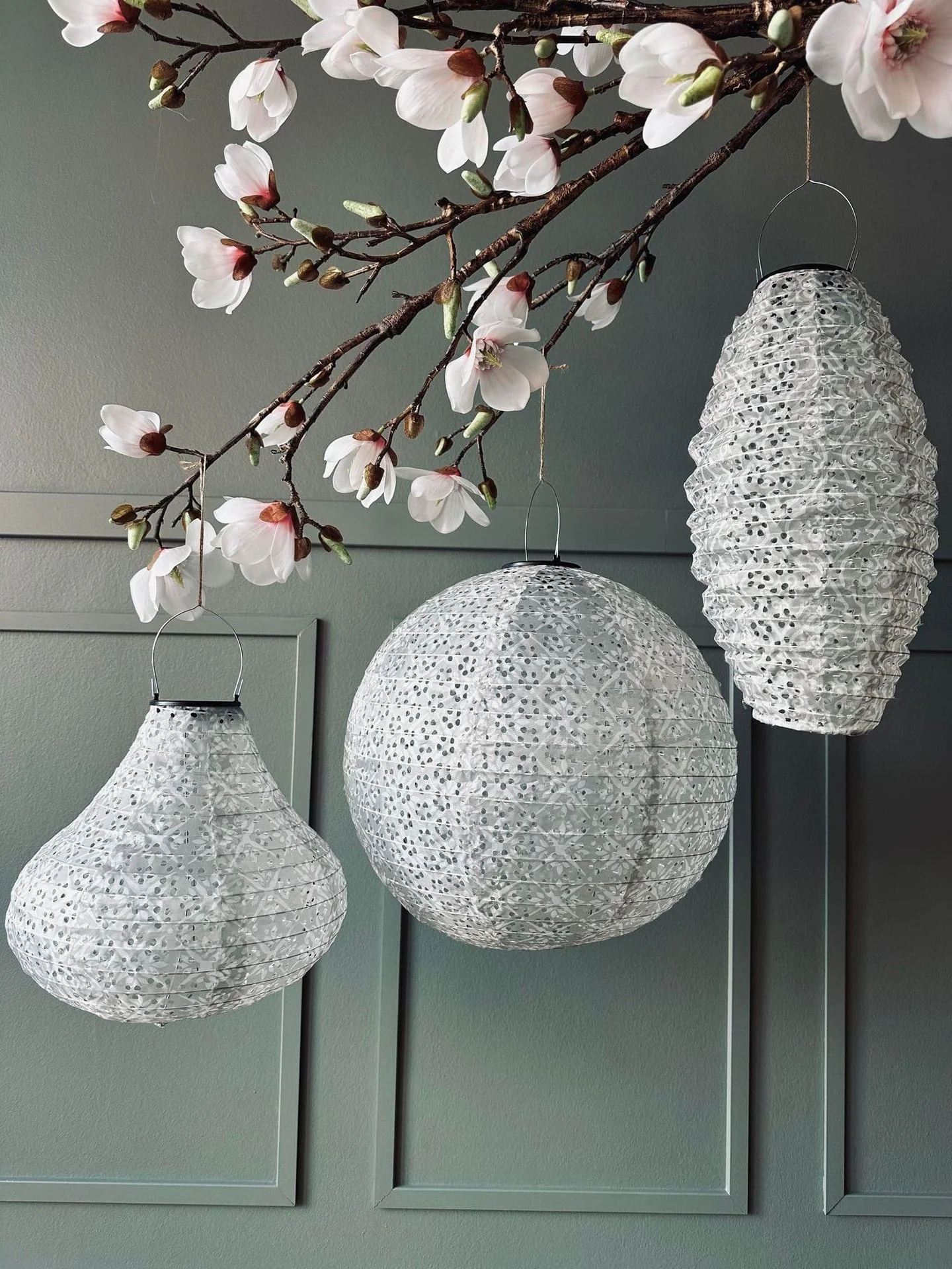 Lampe med solceller Pear – SUMMER WHITE - Image 7
