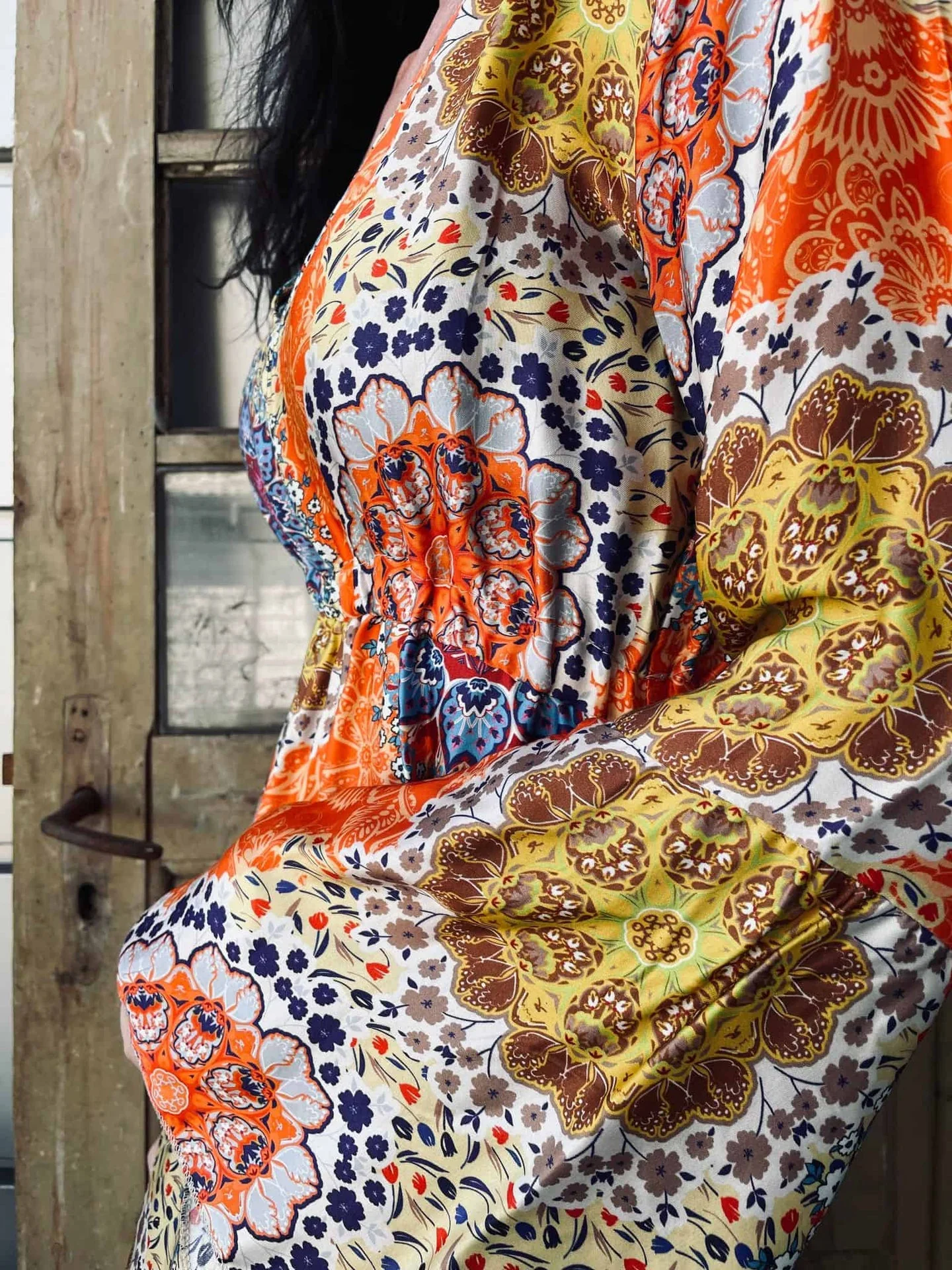 Summerdress Oransje - S/M - Image 2