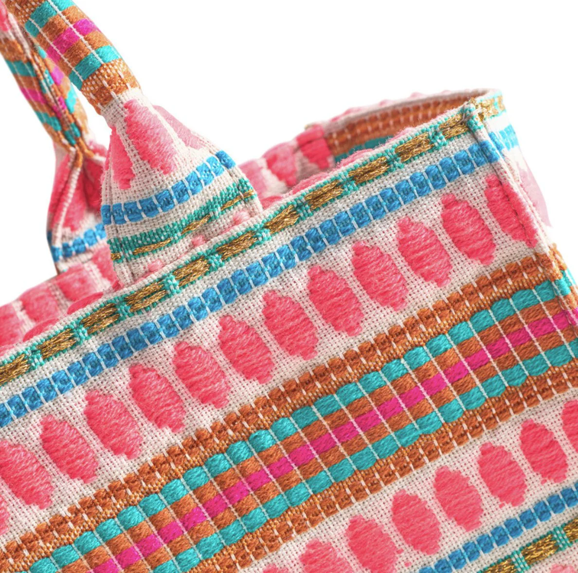 Shopper Summer deluxe - Rosa farge - Image 3