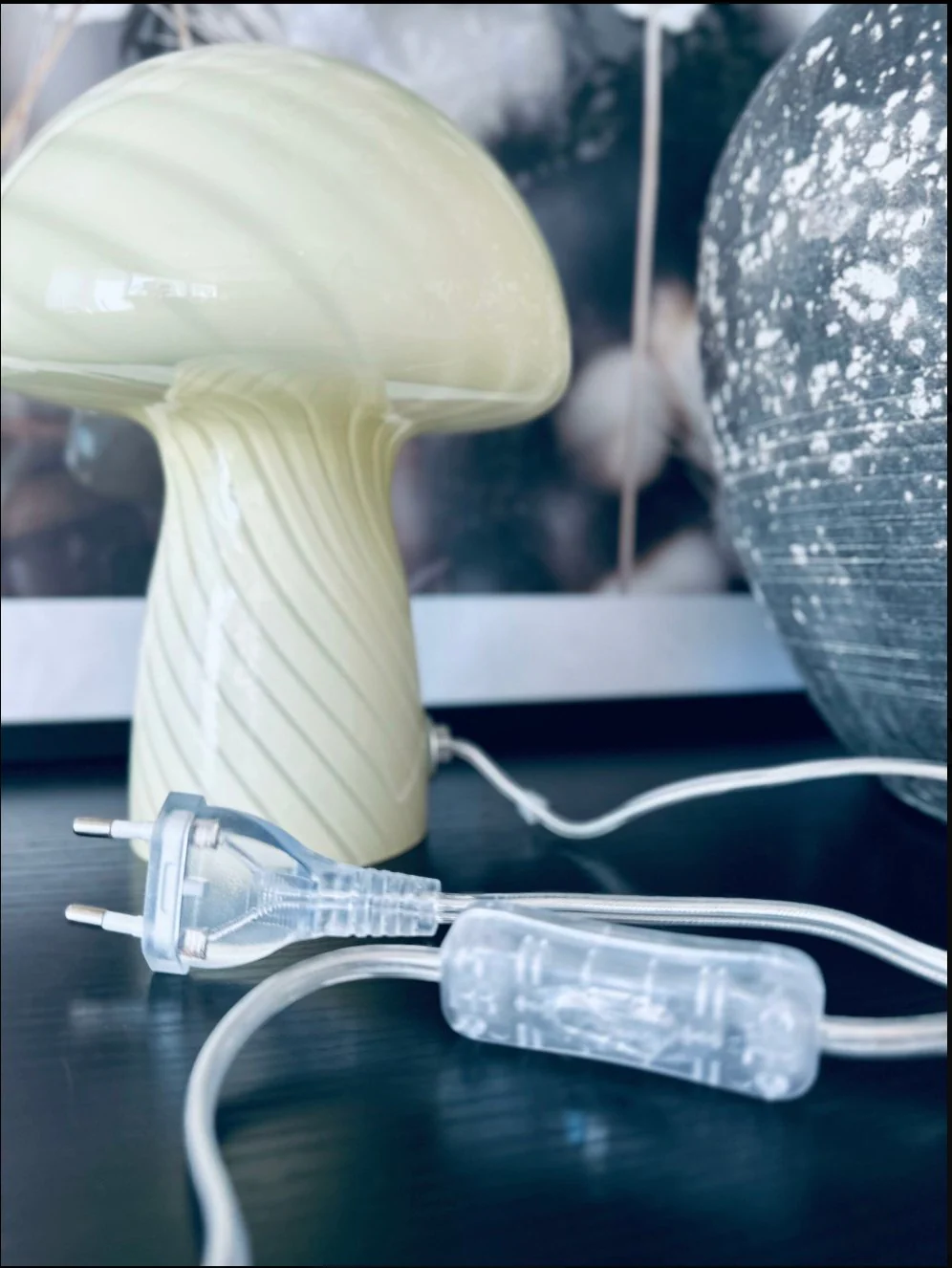 Mushroom bordlampe – Soft Yellow - Image 5