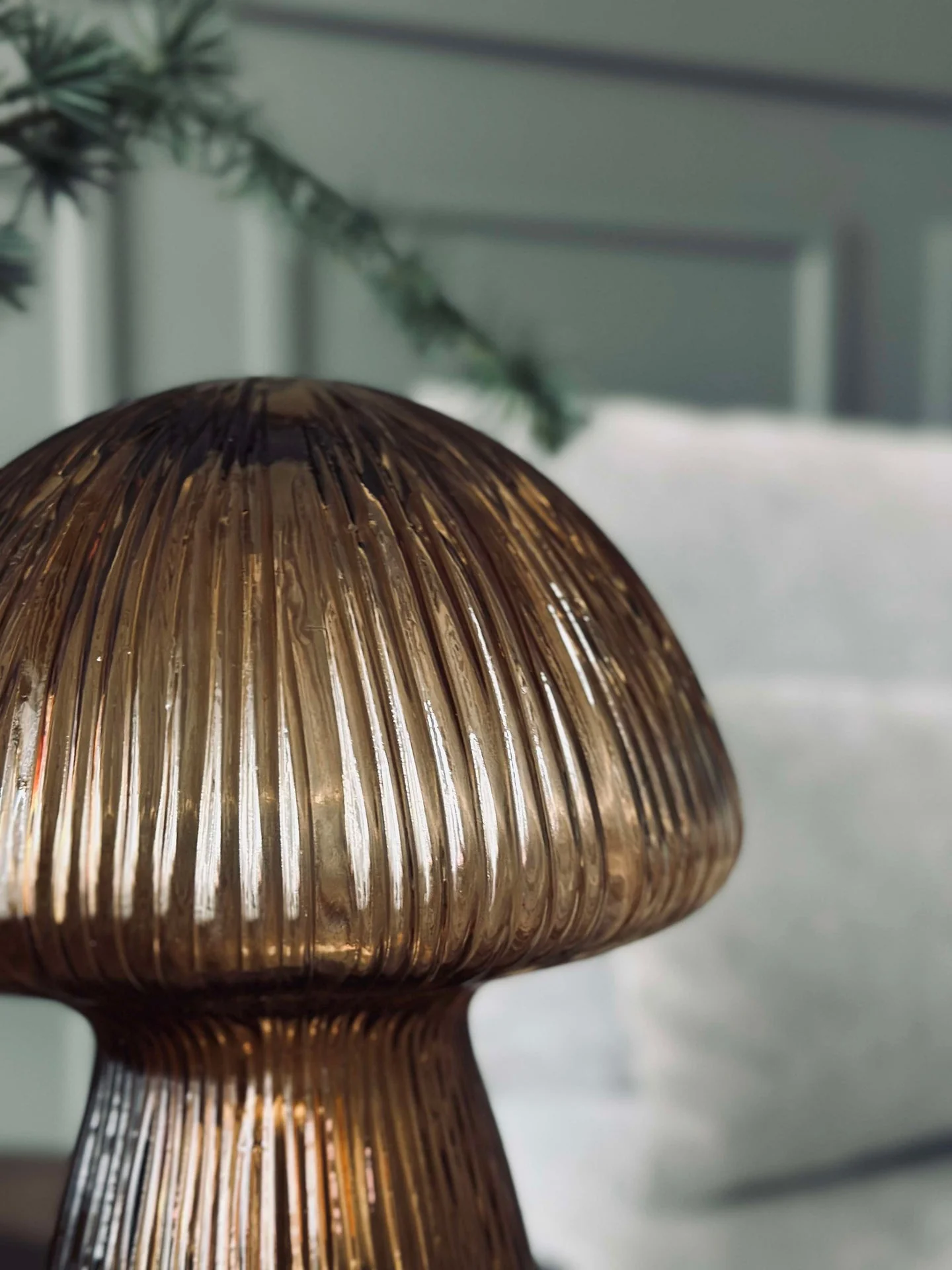 Mushroom med riller 25cm - Gyllen - Image 8
