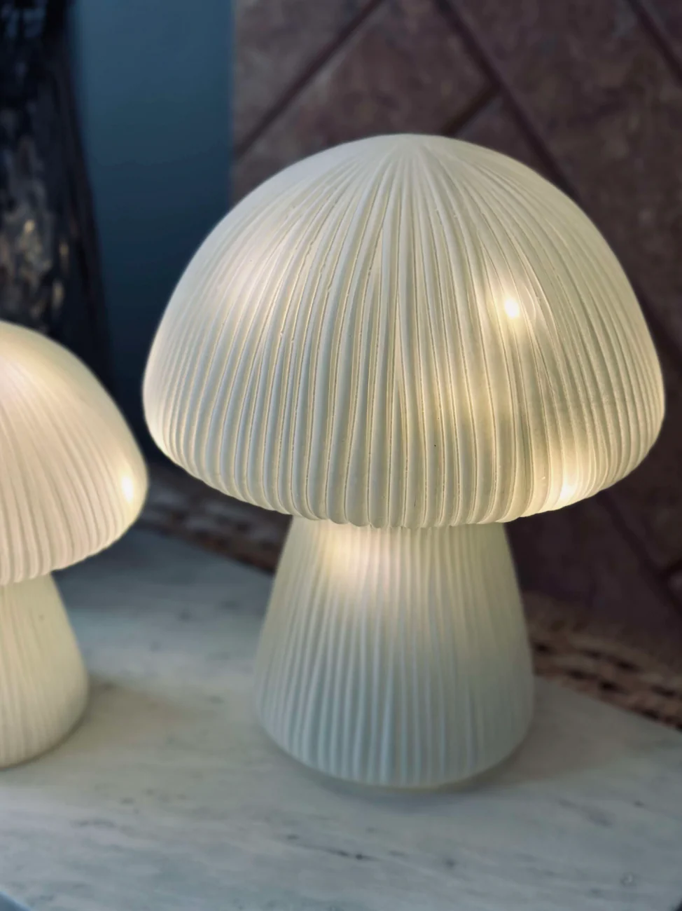 Mushroom Big Astrid - Hvit 25 cm - Image 2
