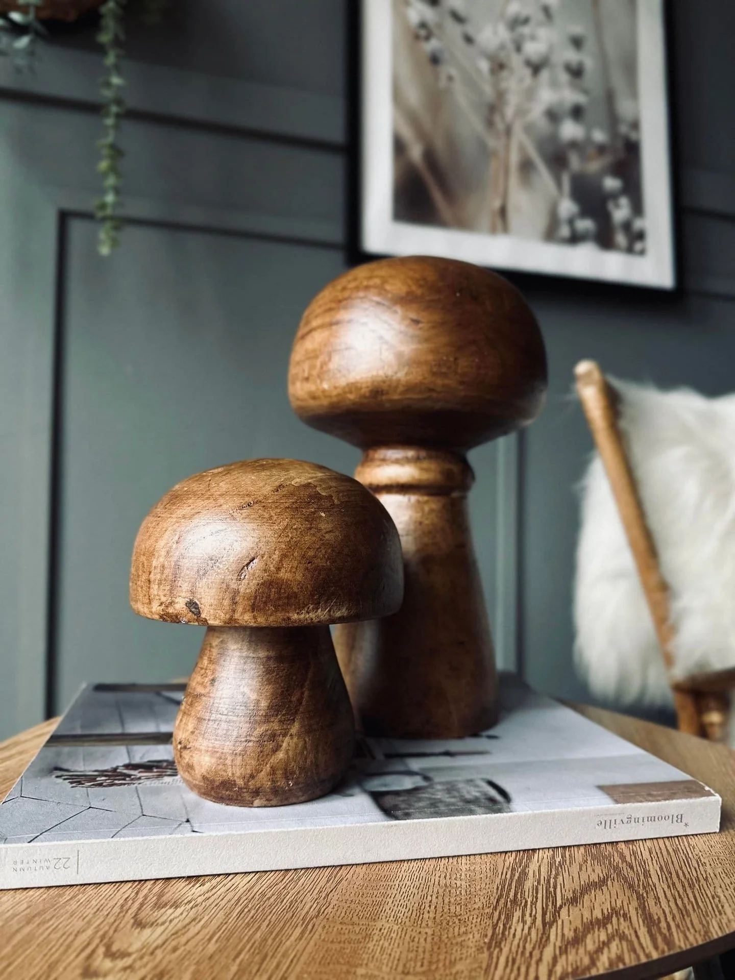 Mushroom wood 27cm - Image 4