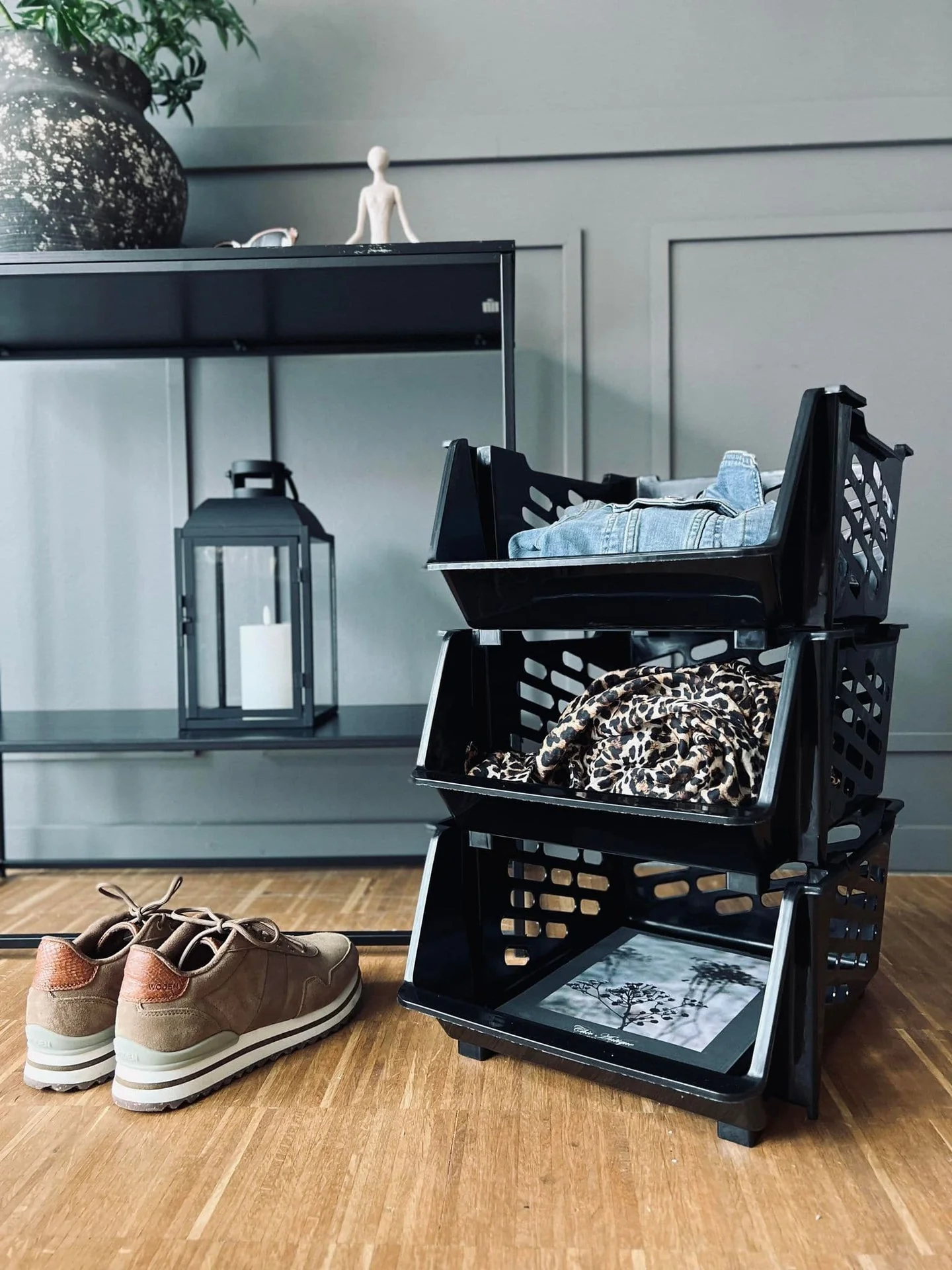 Stablebar organizer - Svart