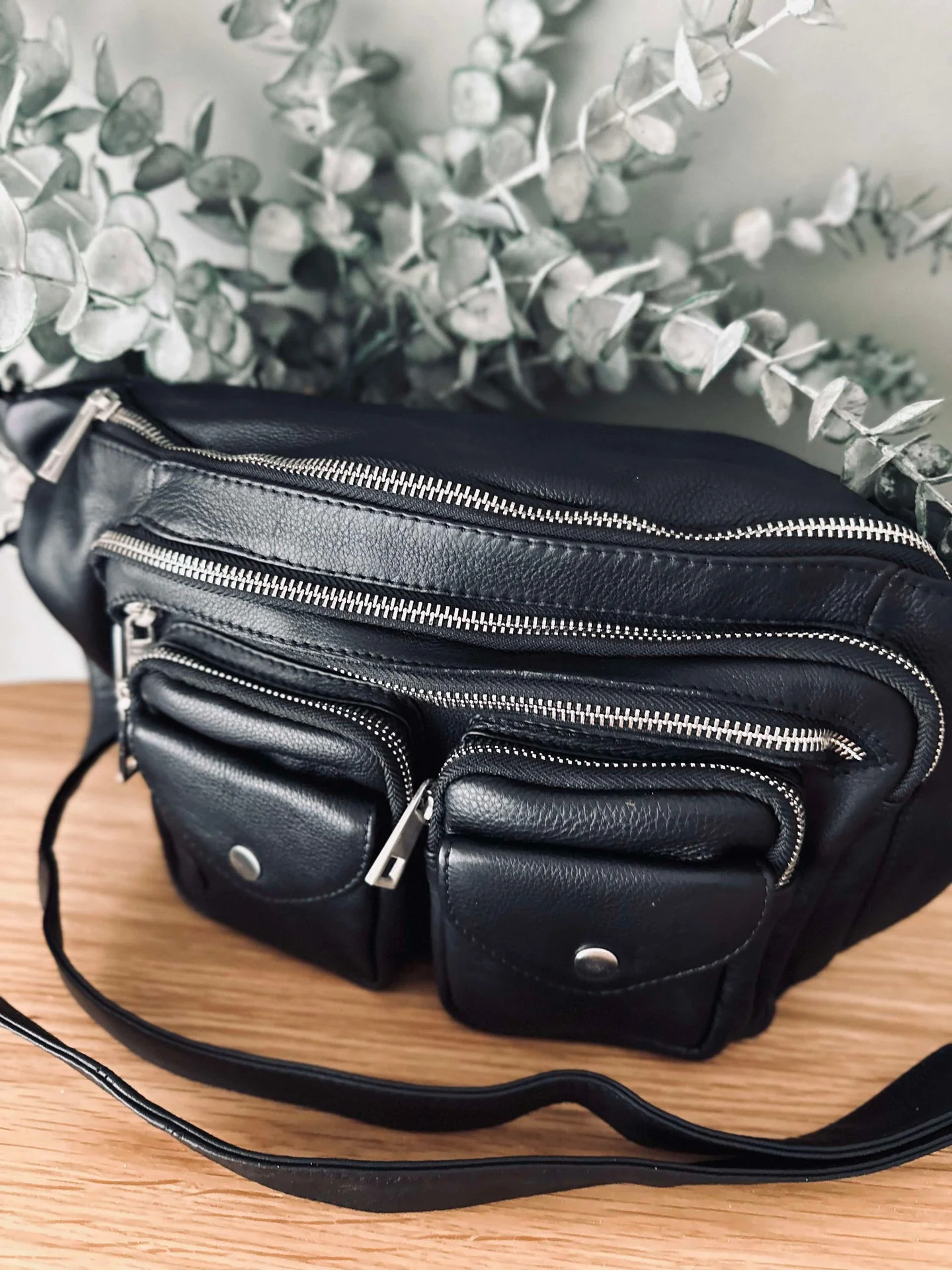 Bumbag Big Deluxe - Black / Silver - Image 7