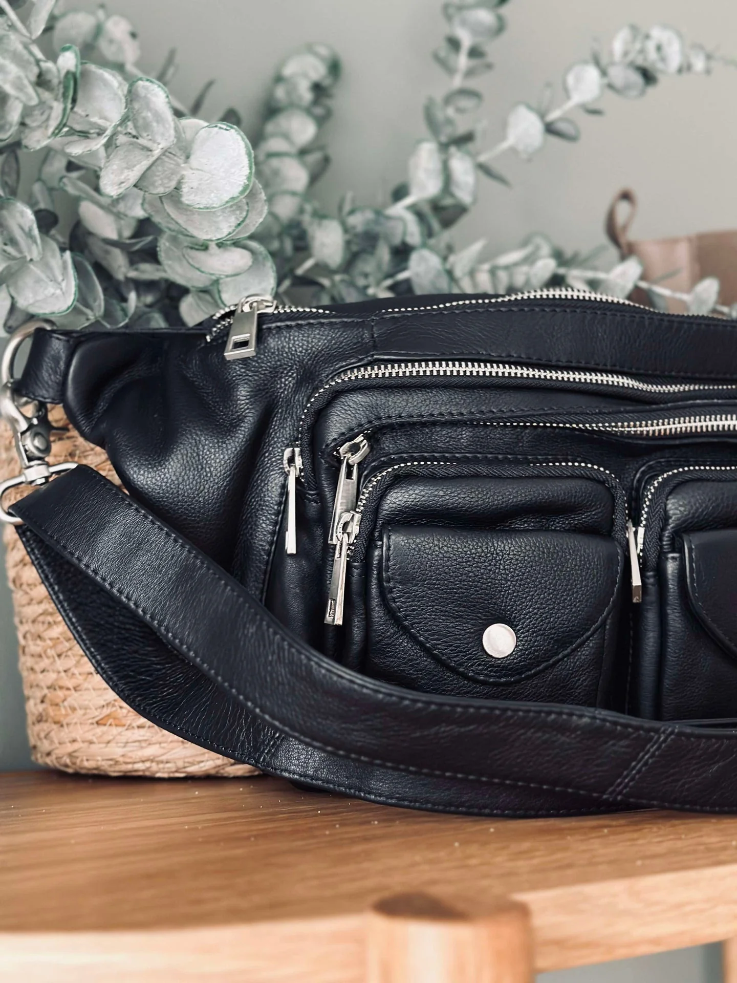 Bumbag Big Deluxe - Black / Silver - Image 8