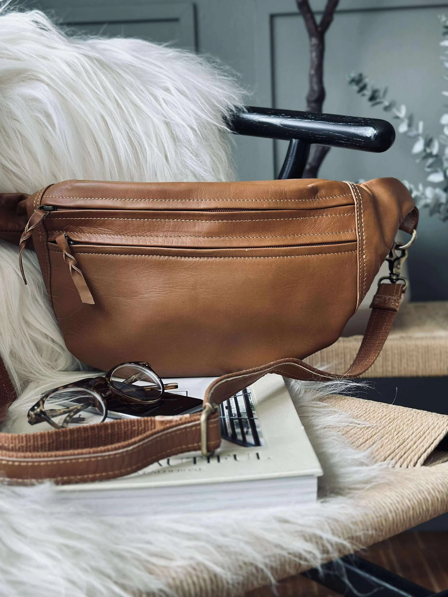 Bumbag Big Selma - Cognac - Image 6