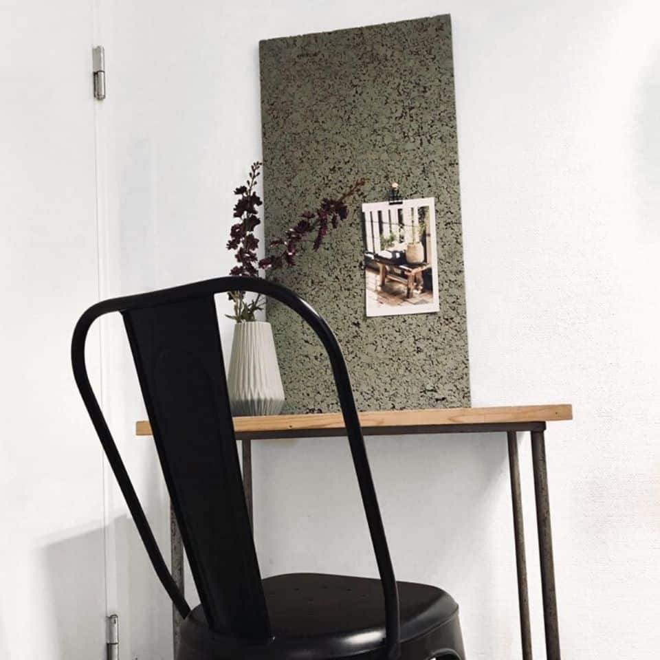 Dusty green korkplate i 3 cm // Forhåndsbestilling