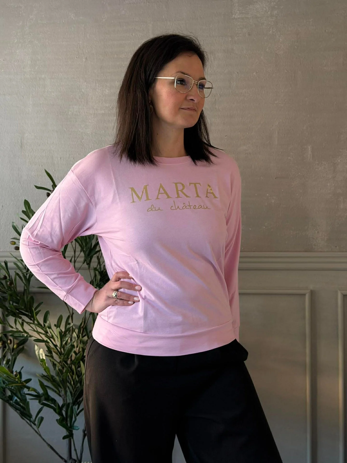 Sweatshirt Marta babyrosa