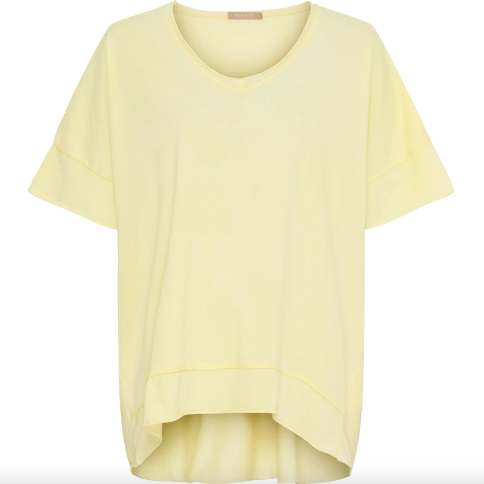 T-shirt gul Oversize - Image 2