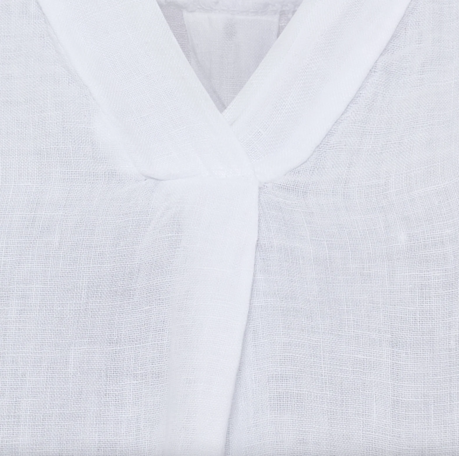T-shirt - White linen - Image 4