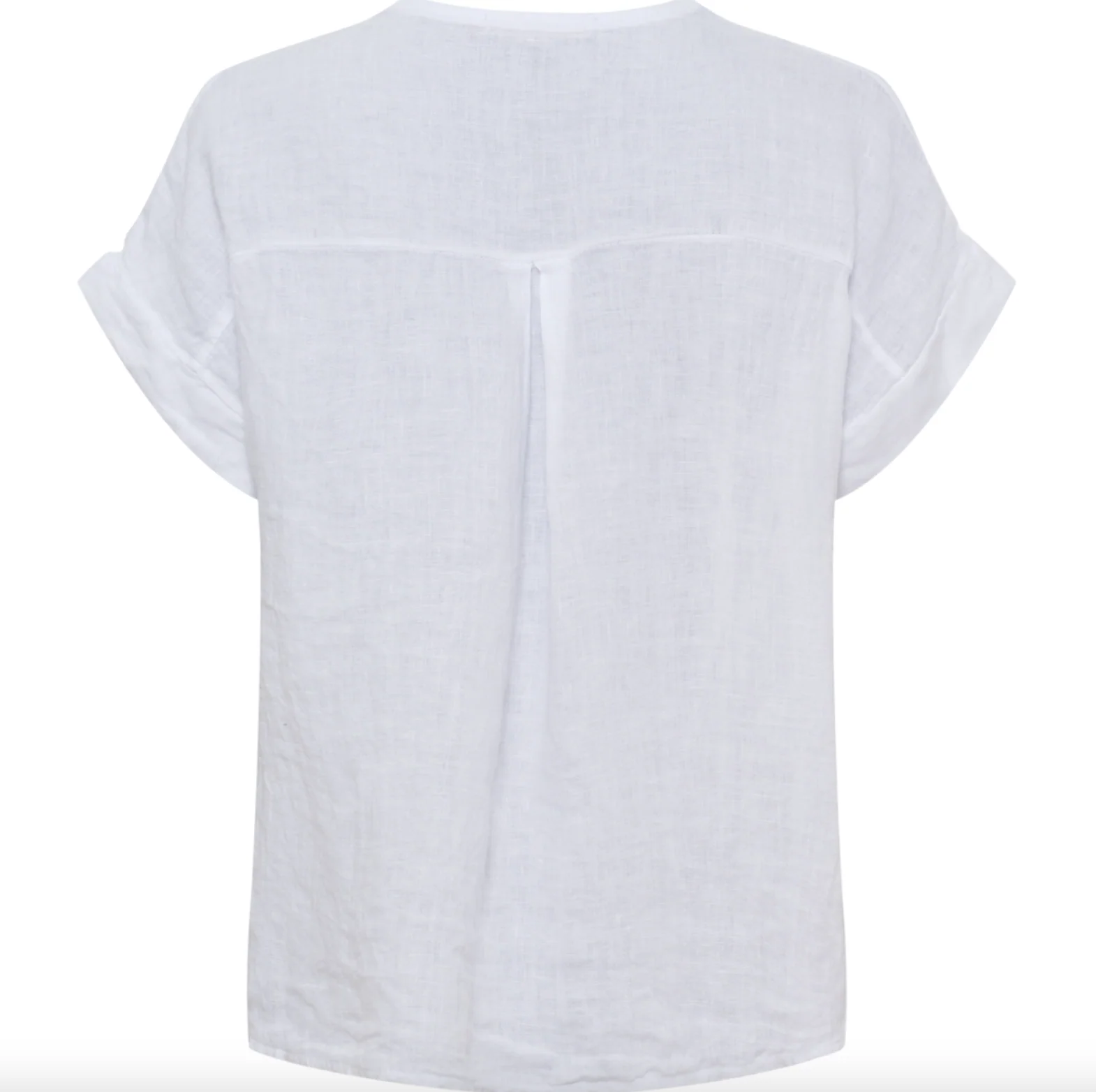 T-shirt - White linen - Image 5