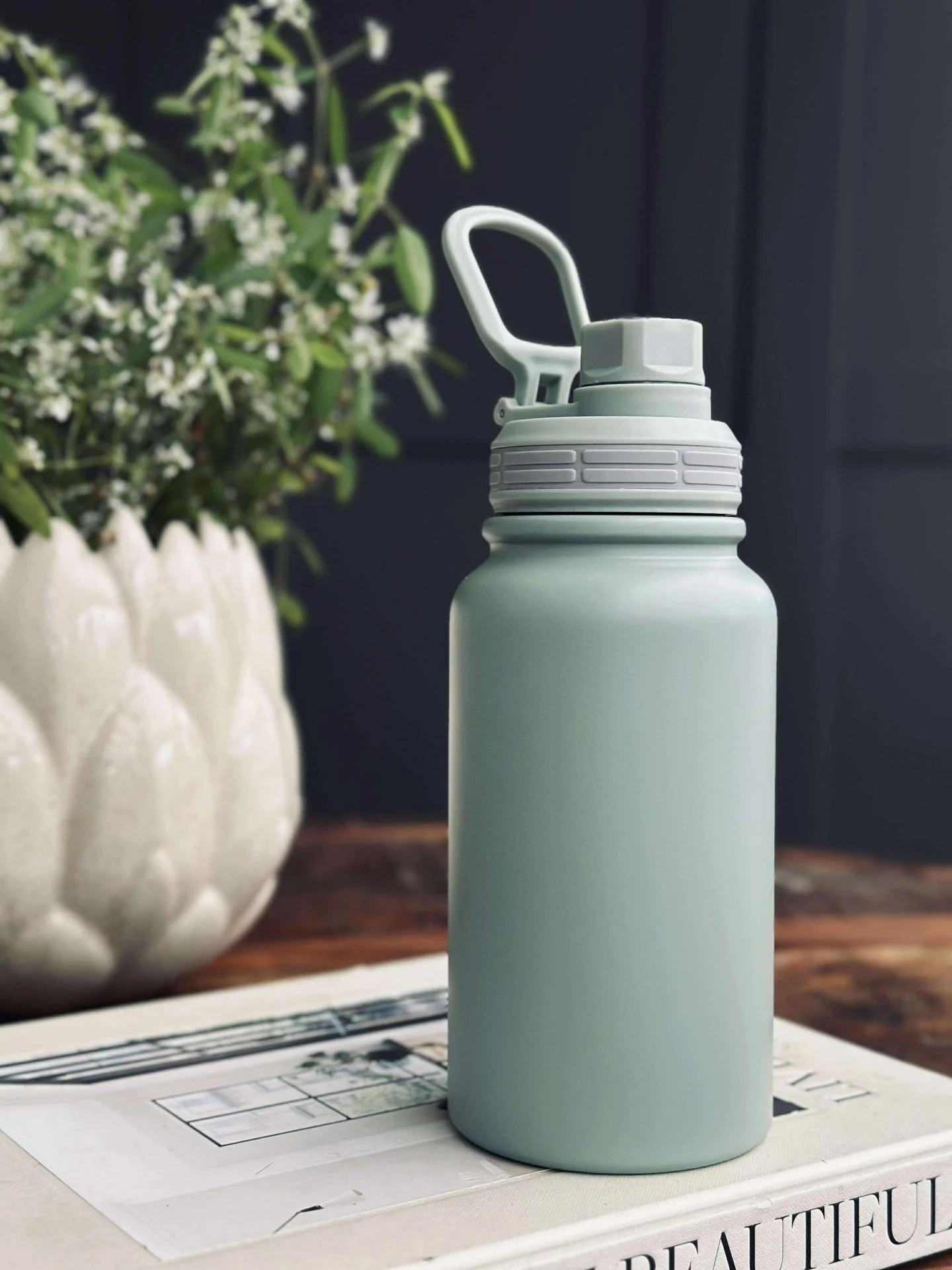 Termoflaske 600ml - Mint
