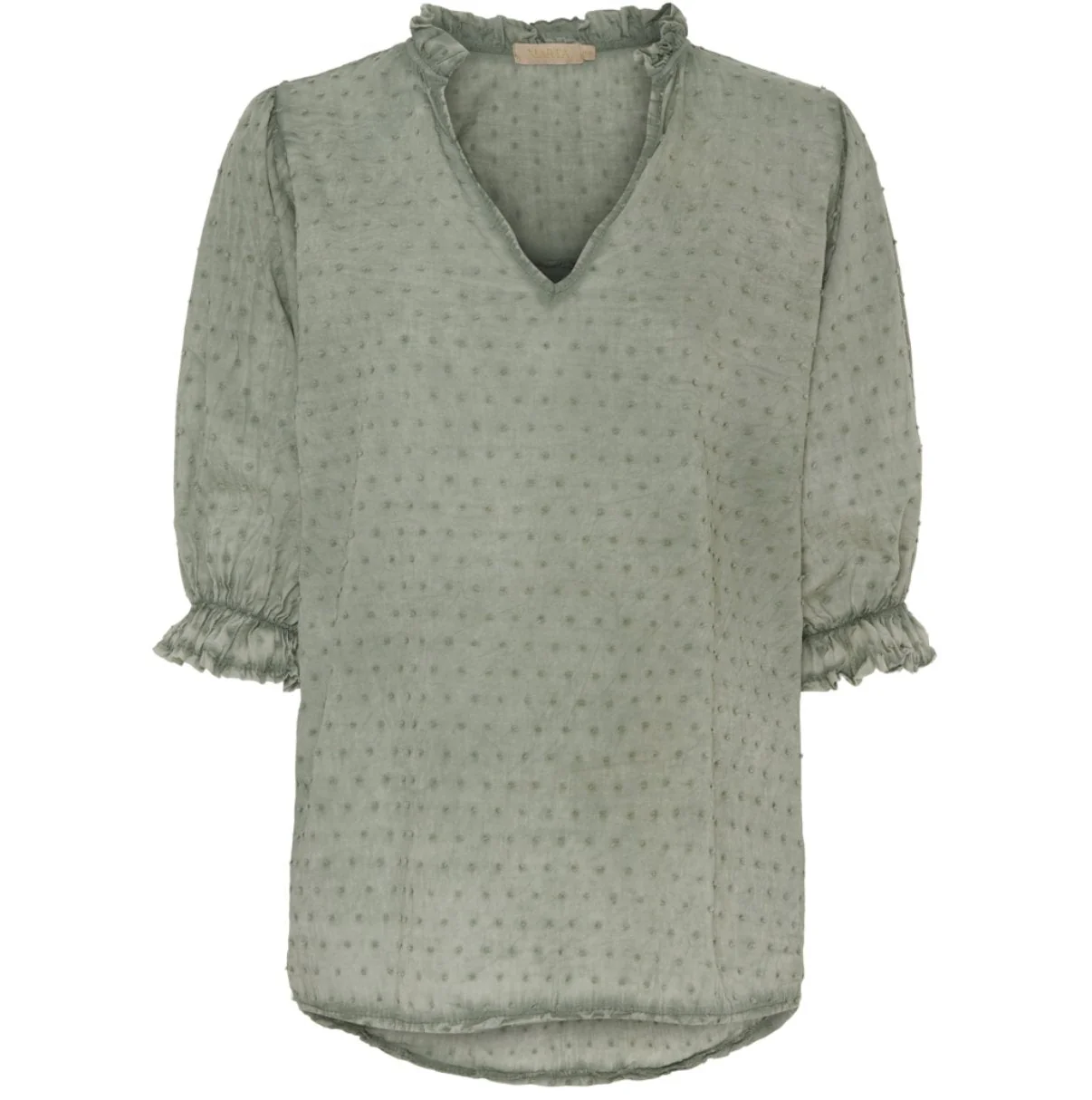Bluse Theresa – Dusty green