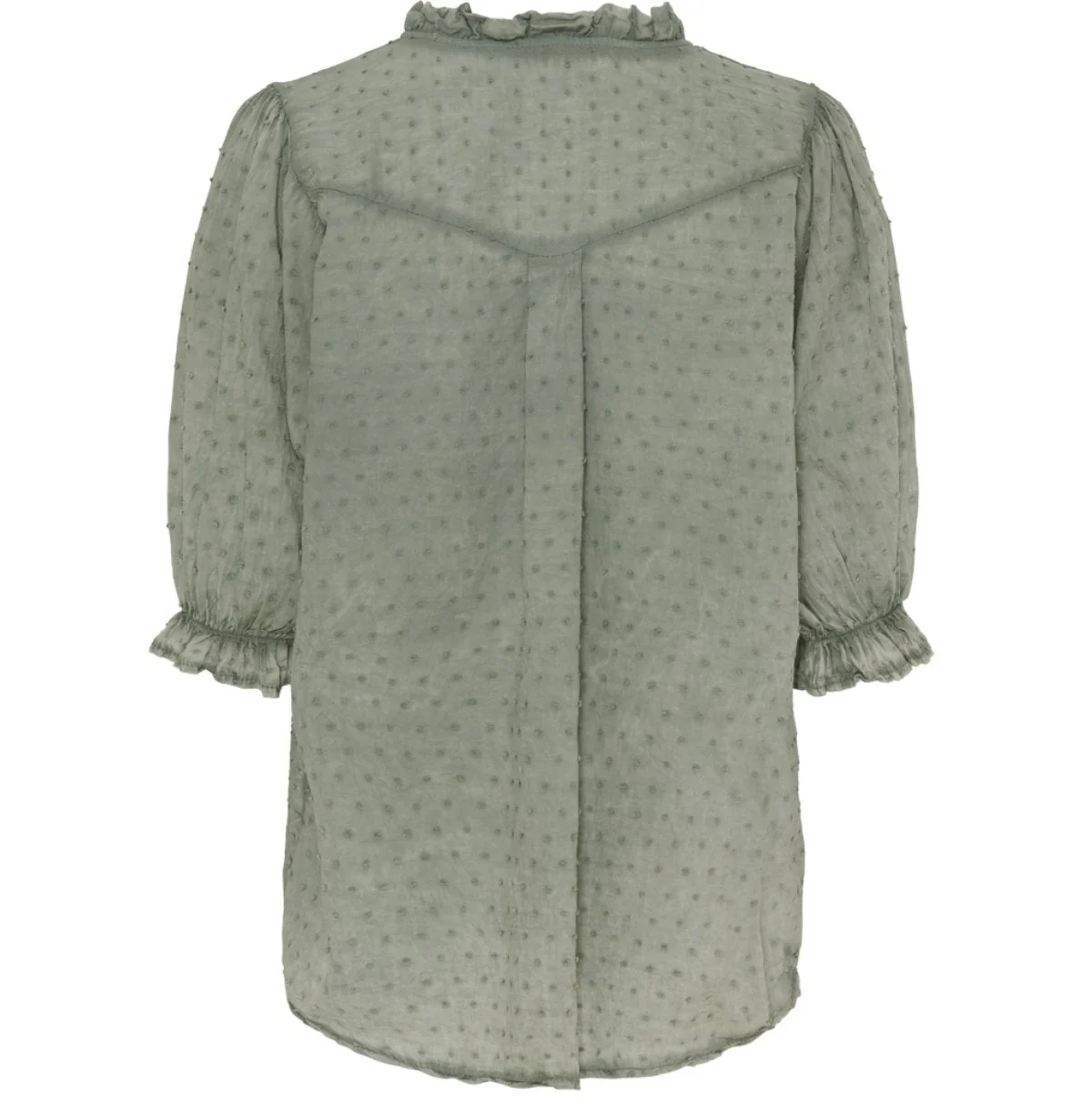 Bluse Theresa – Dusty green - Image 2