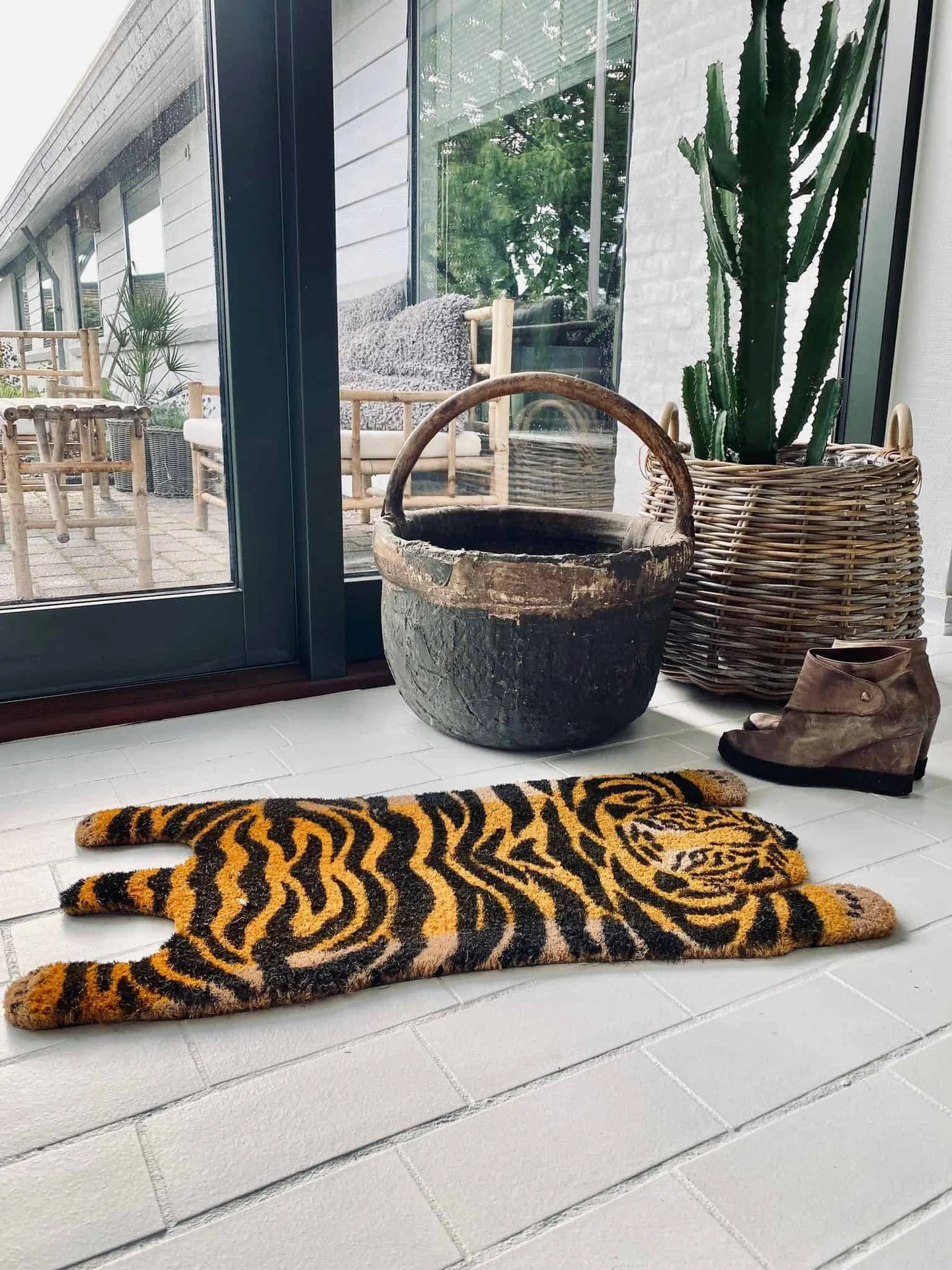 Dørmatte Tiger kokos