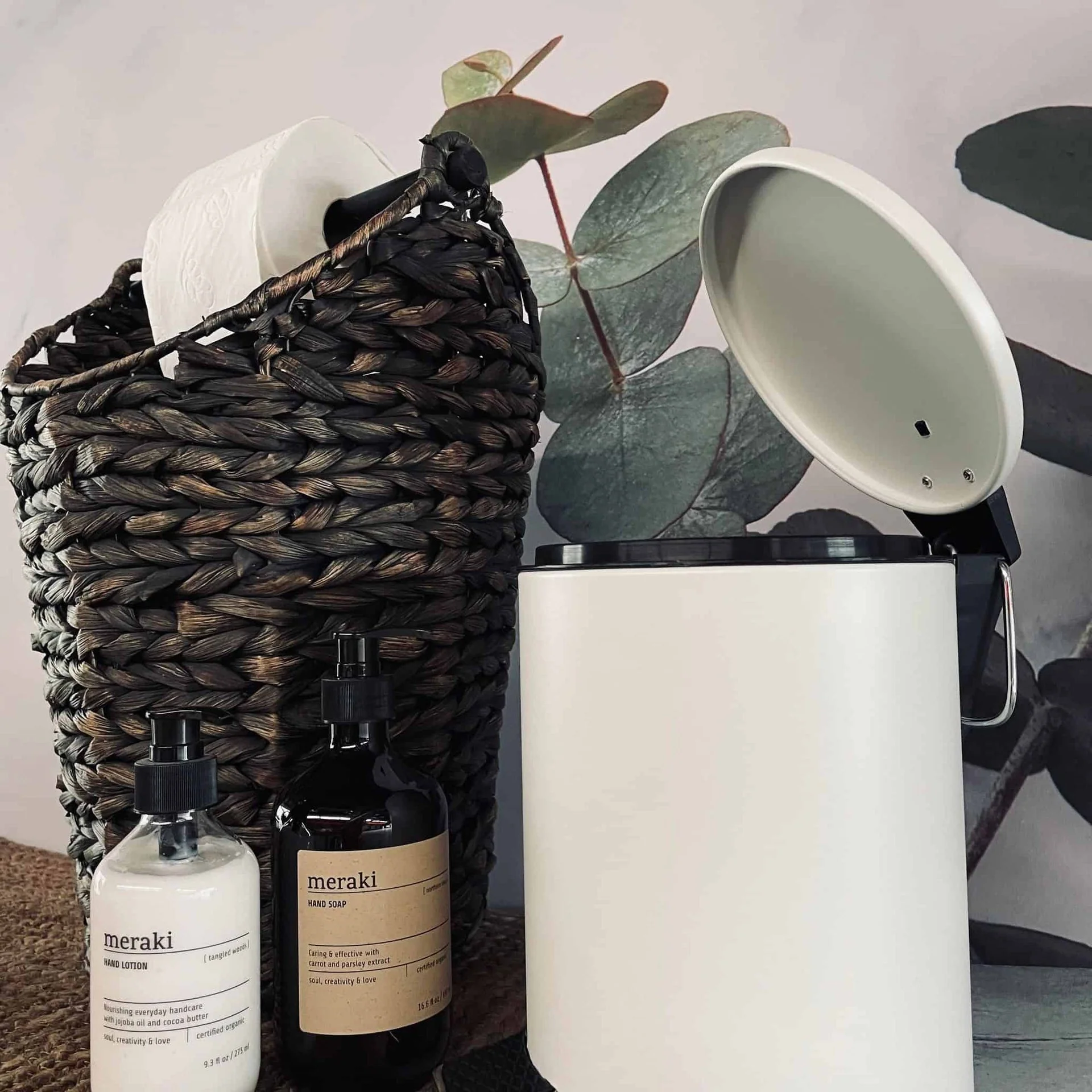 Toalettbøtte med Softclose-lokk – Hvit 3 liter - Image 3