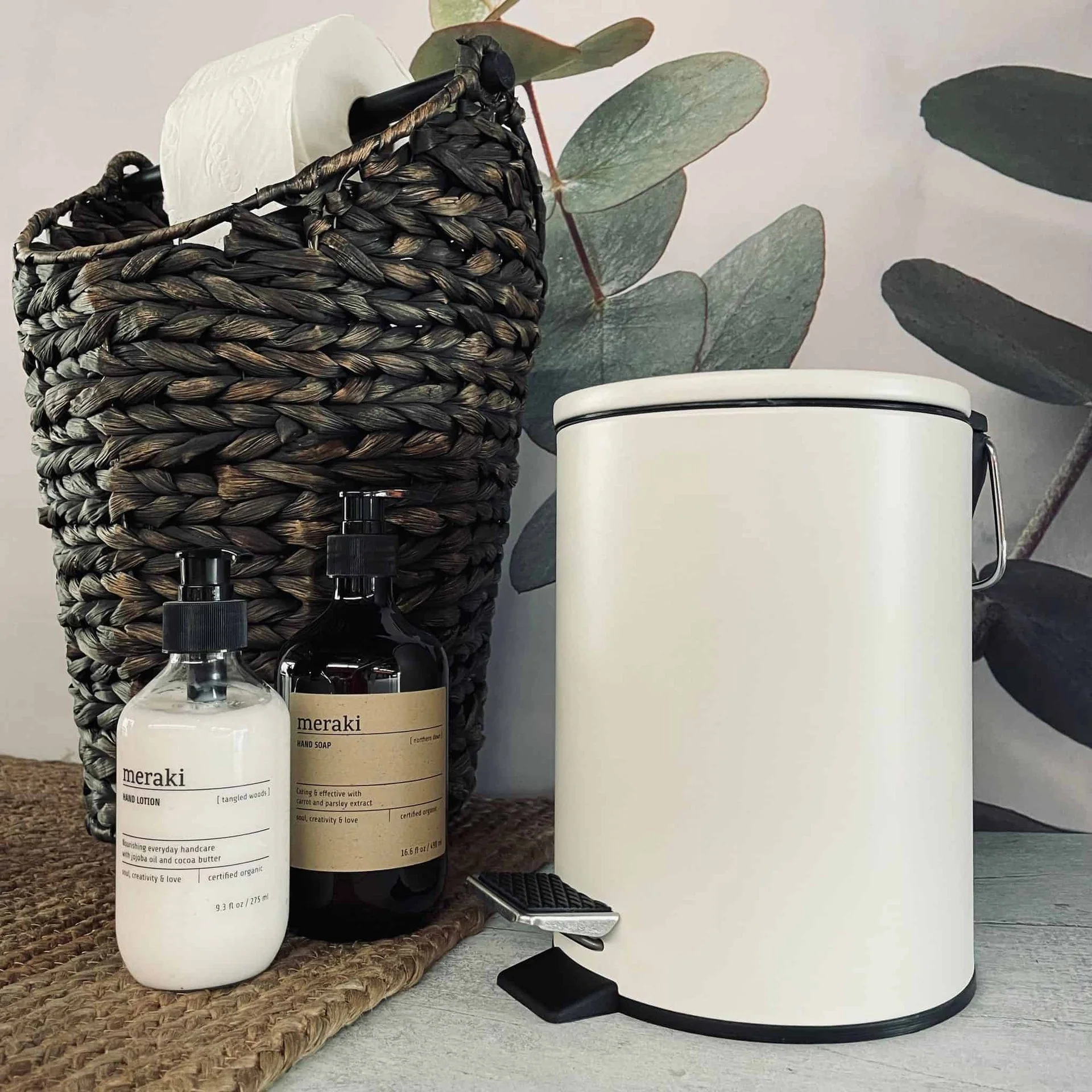 Toalettbøtte med Softclose-lokk – Hvit 3 liter - Image 6