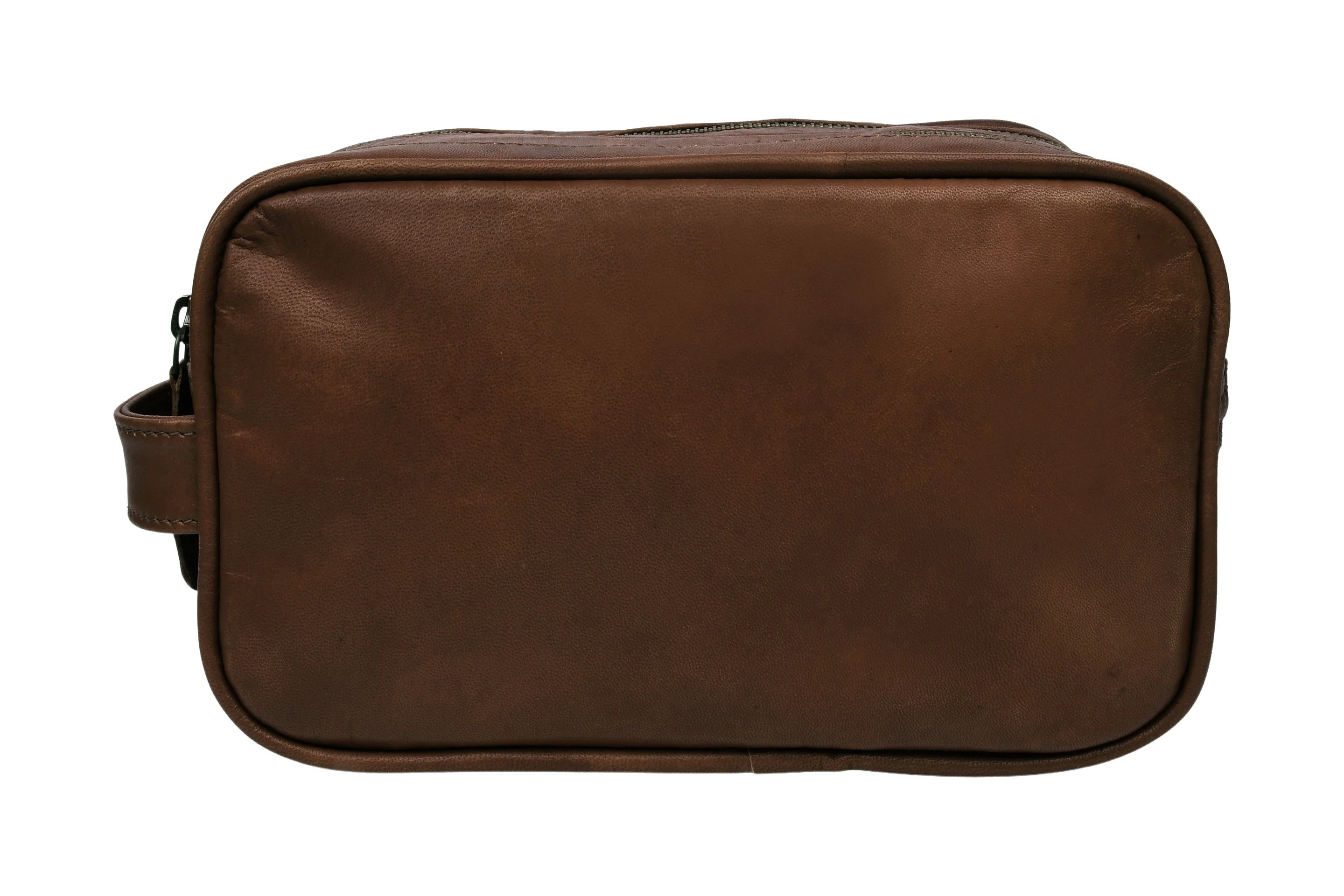 Dobbel toalettmappe Faust - Dark brown - Image 9