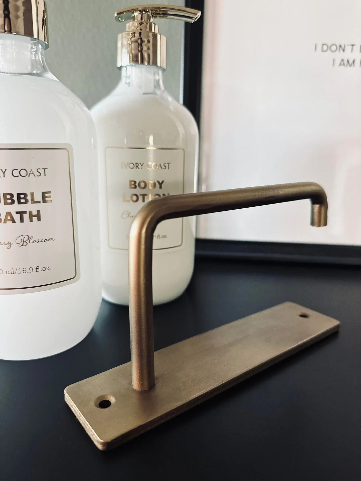 Toalettpapirholder Gold