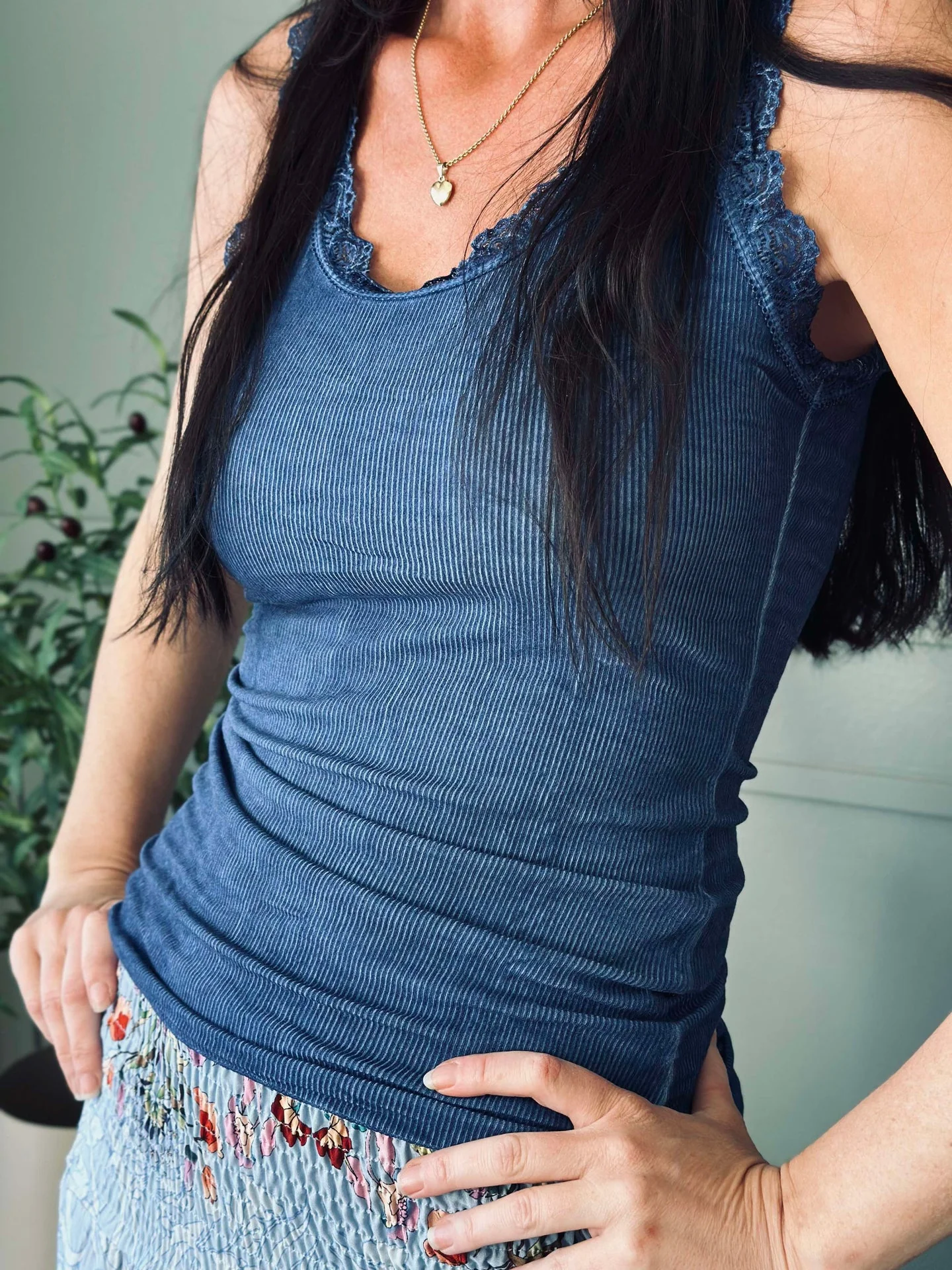 Topp med blonde – Daily Dark denim - Image 2