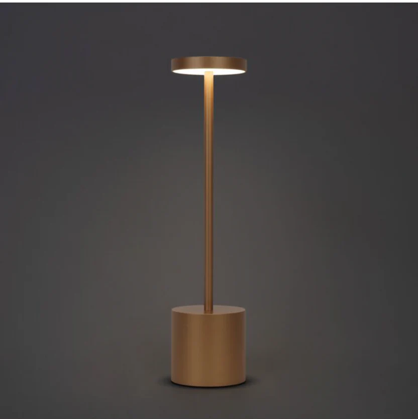 Touch bordlampe i gull - Image 2