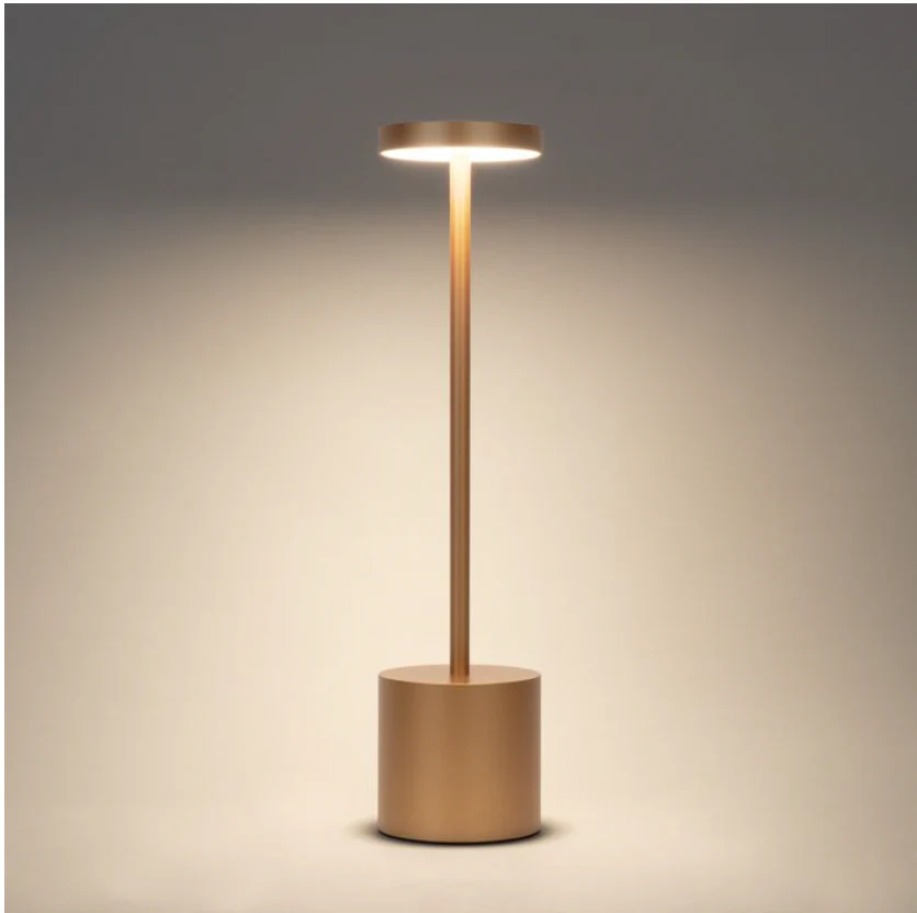 Touch bordlampe i gull - Image 4