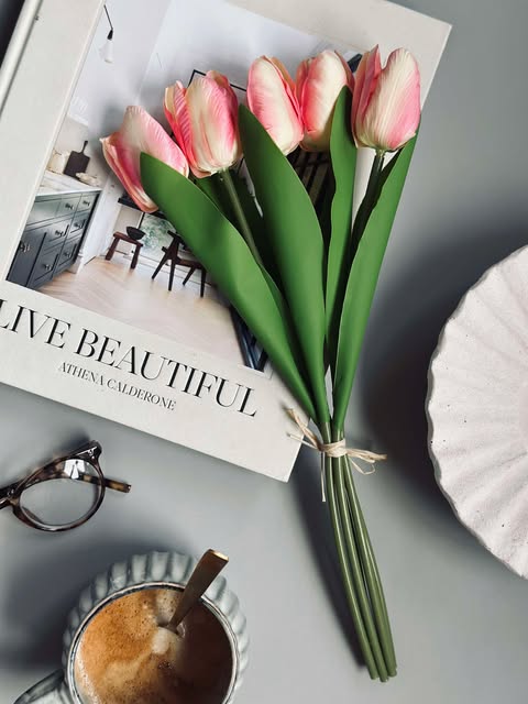 Tulipaner Silkelook– Flere farger - Image 23